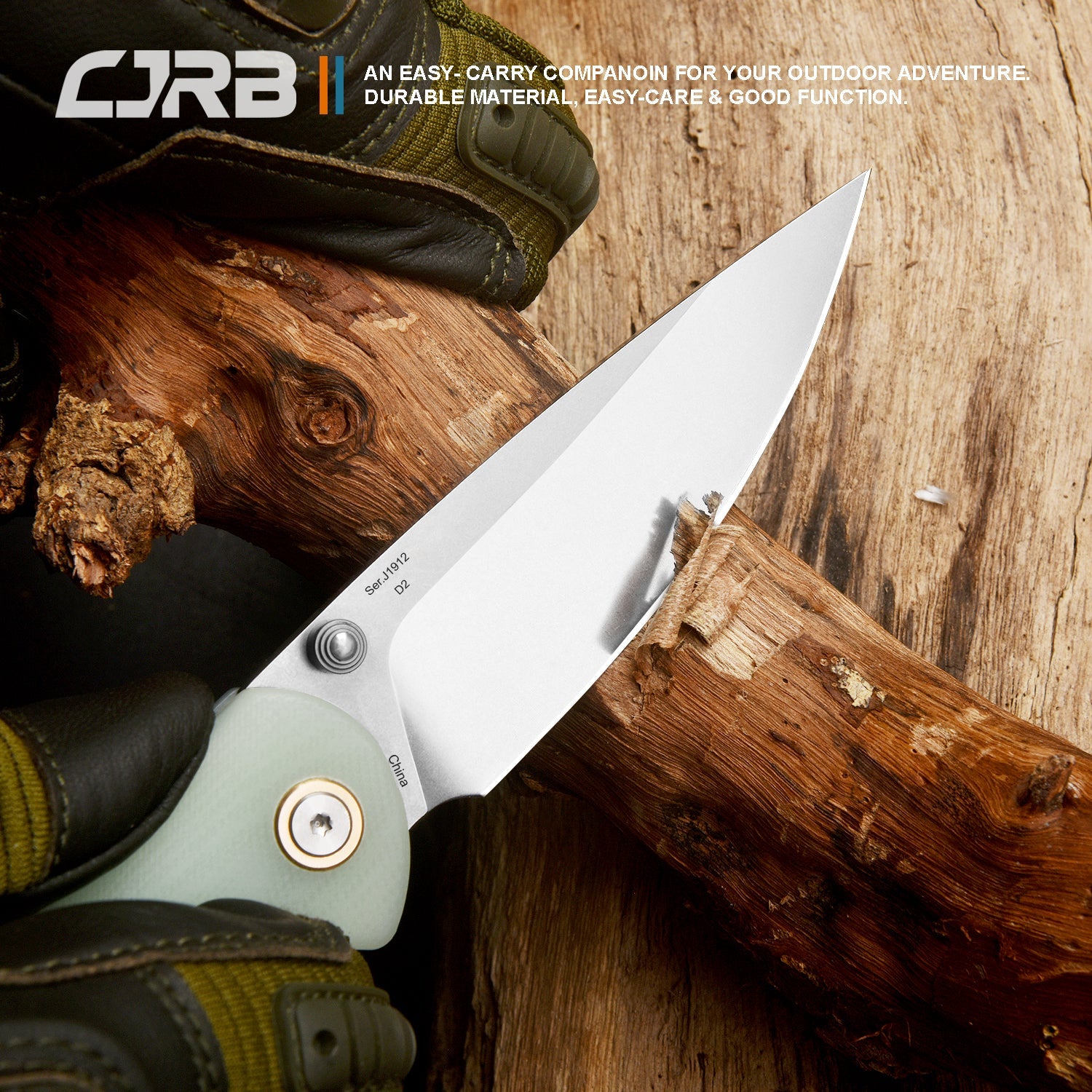 CJRB Feldspar J1912S-NTG blade detail