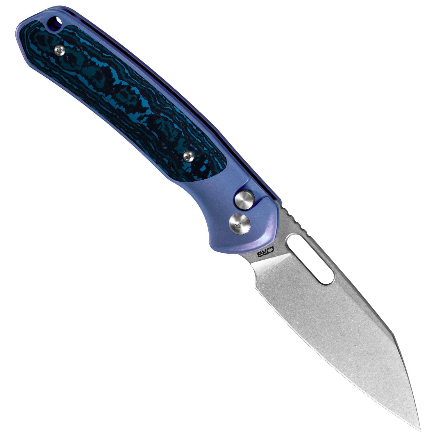 Perfect Pyrite Project The folding knife detail view