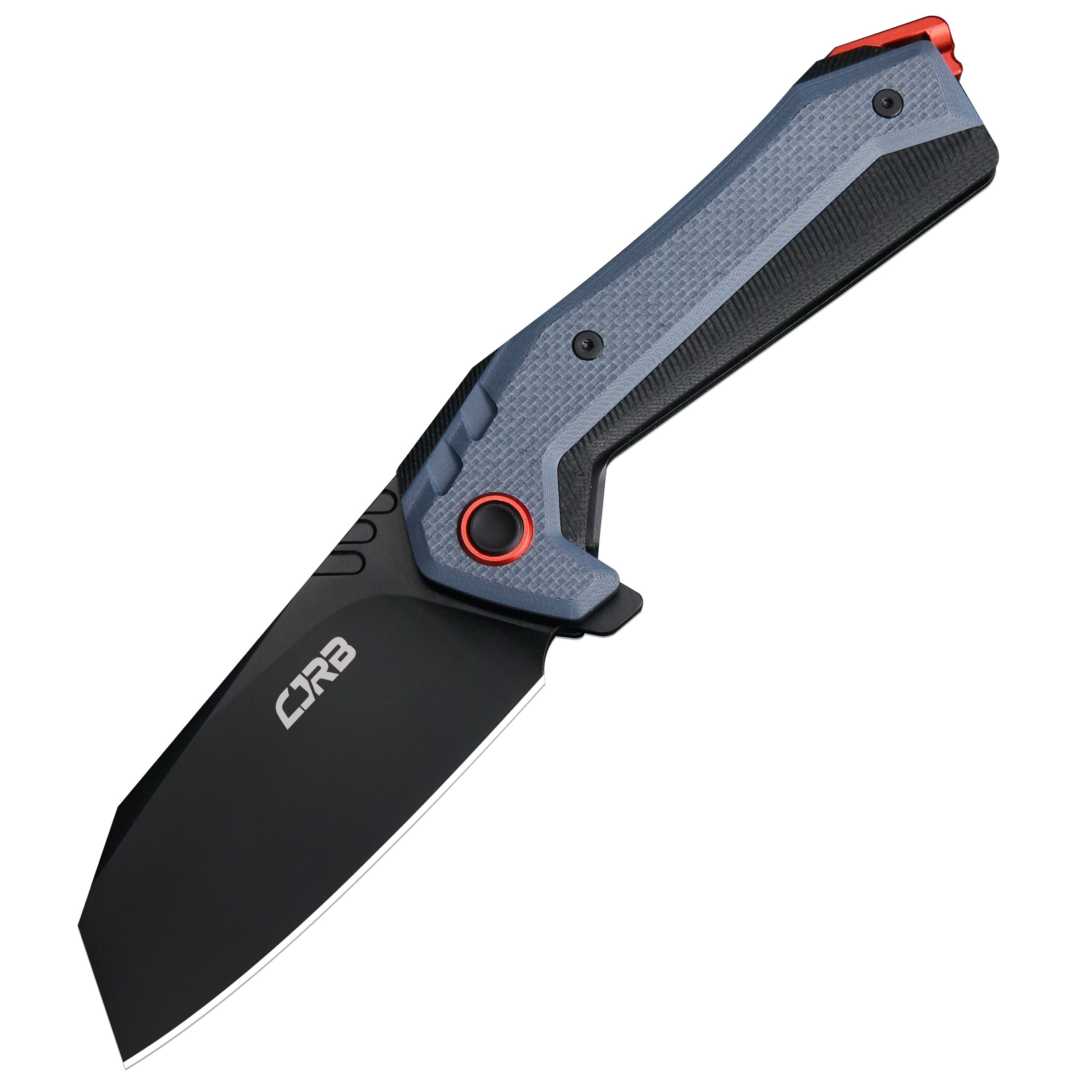 CJRB Tigris J1919 folding knife with black PVD AR-RPM9 blade