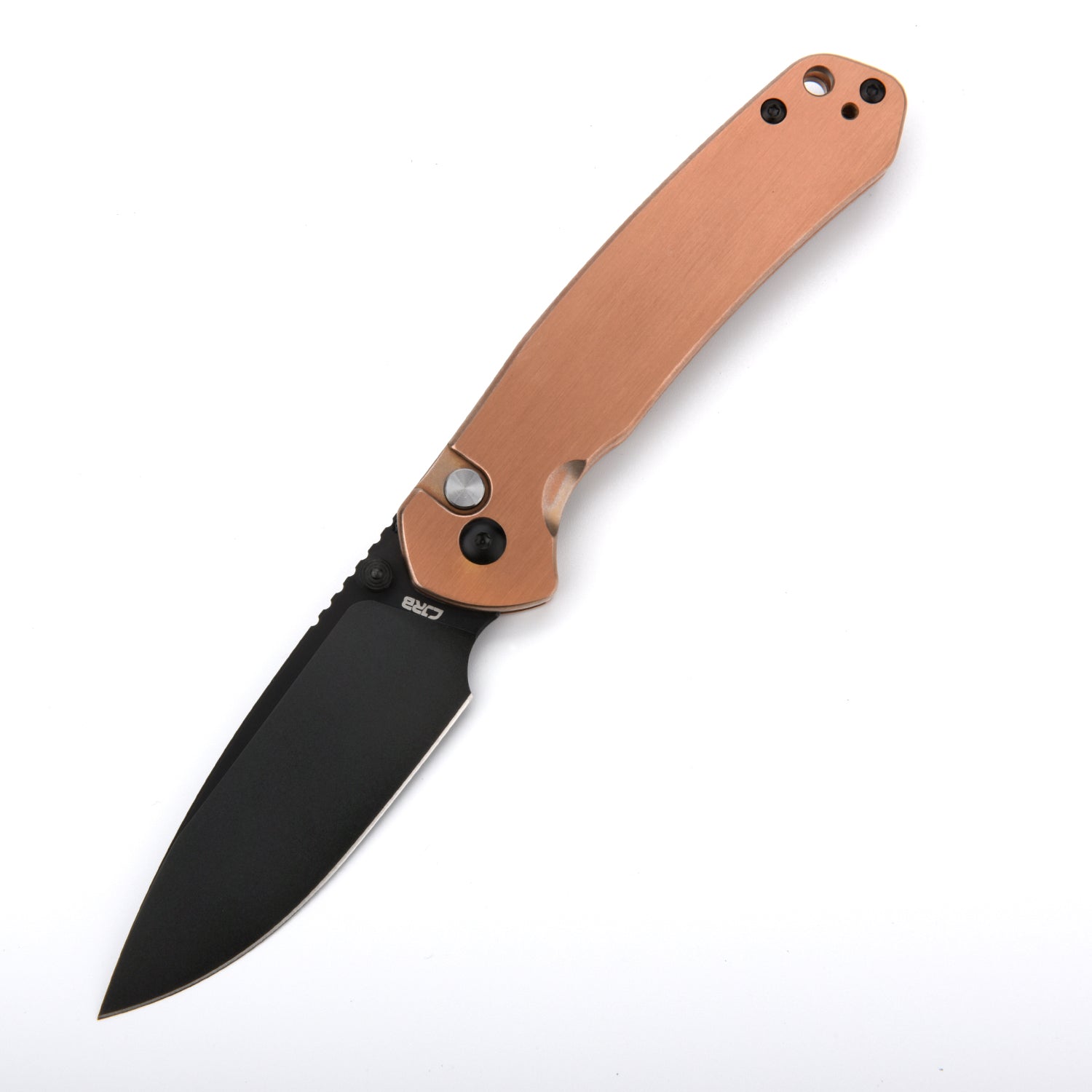CJRB Pyrite J1925 Copper folding knife with AR-RPM9 blade