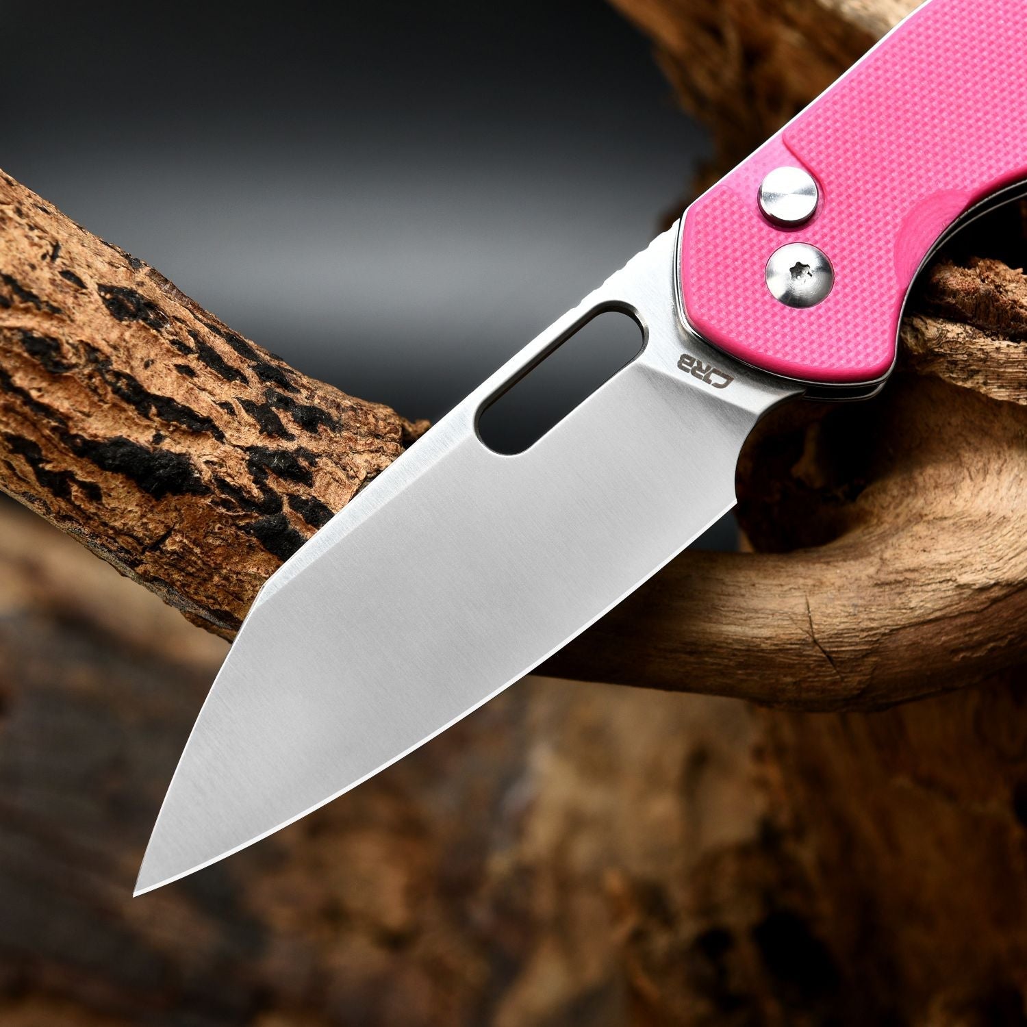 CJRB Pyrite Alt Wharncliffe J1925A folding knife with G10 handle