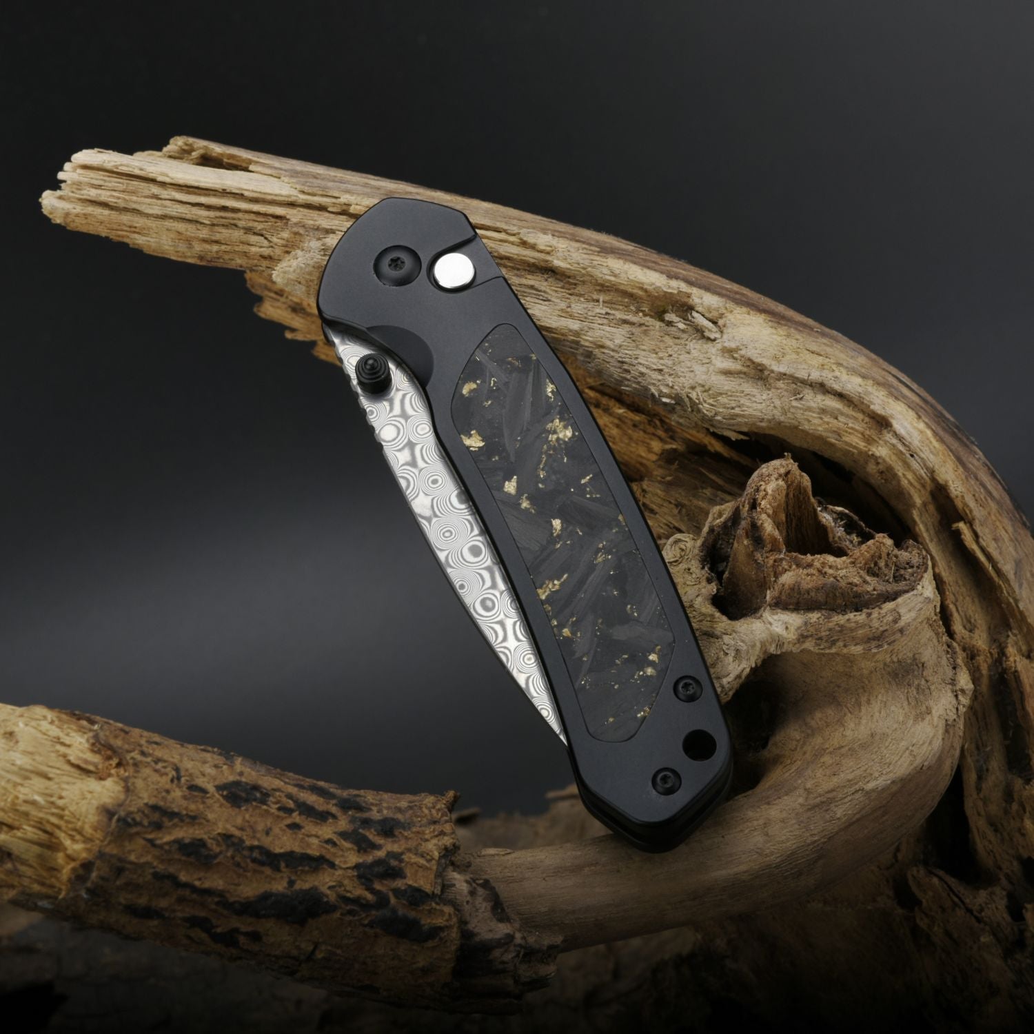 CJRB Pyrite J1925T-DGCF handle detail