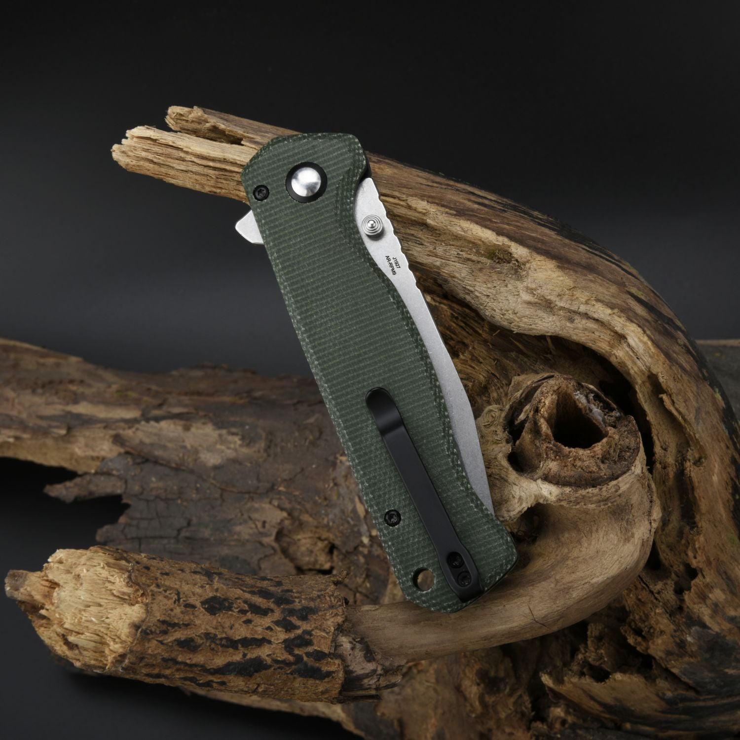 CJRB Chord J1927 folding knife with Micarta handle