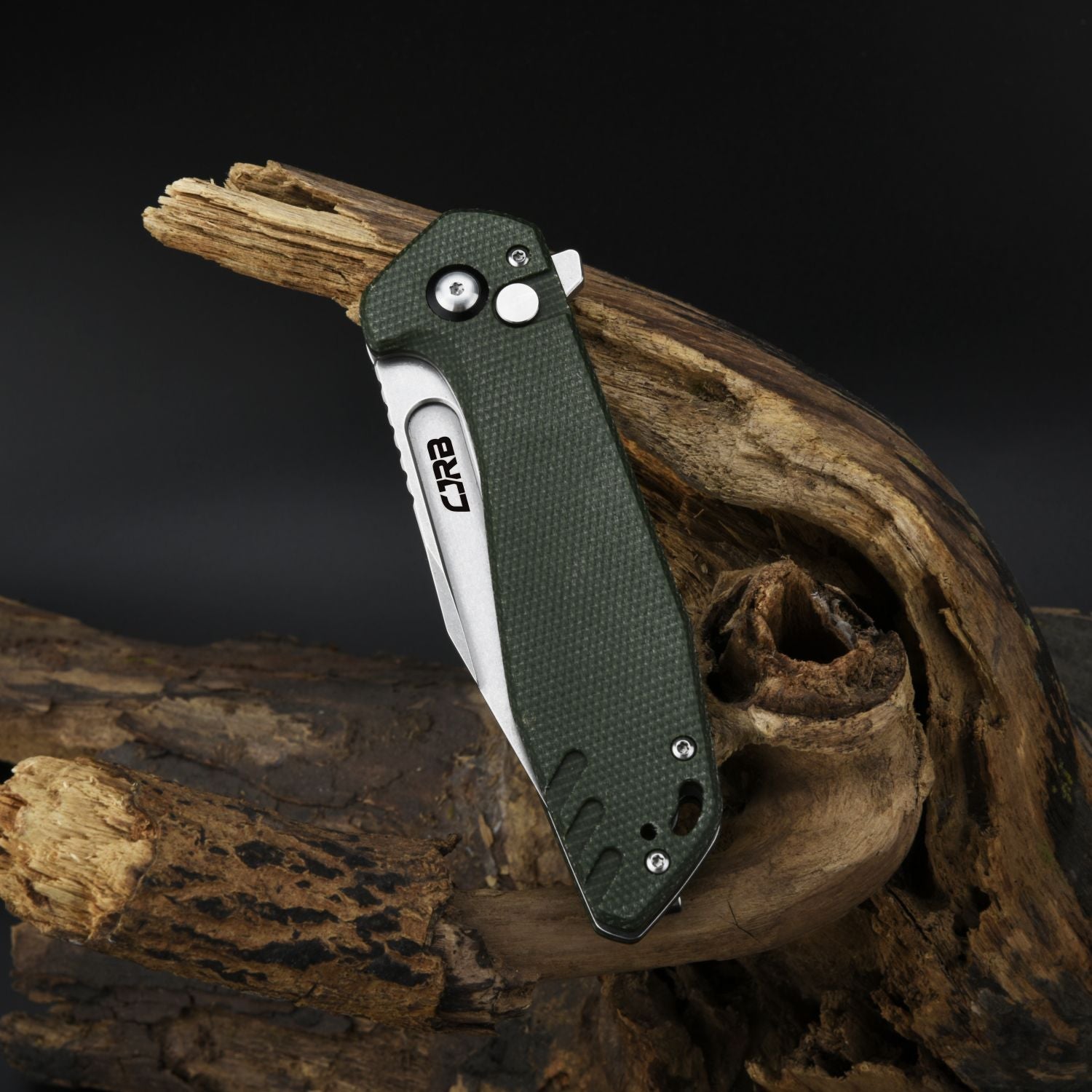 CJRB Riff J1928 Micarta handle folding knife