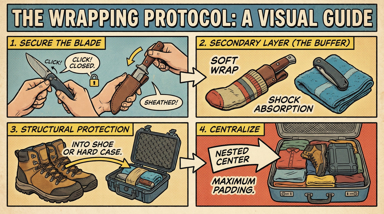 Can You Bring a Knife in a Checked Bag? TSA Pocket Knife Rules