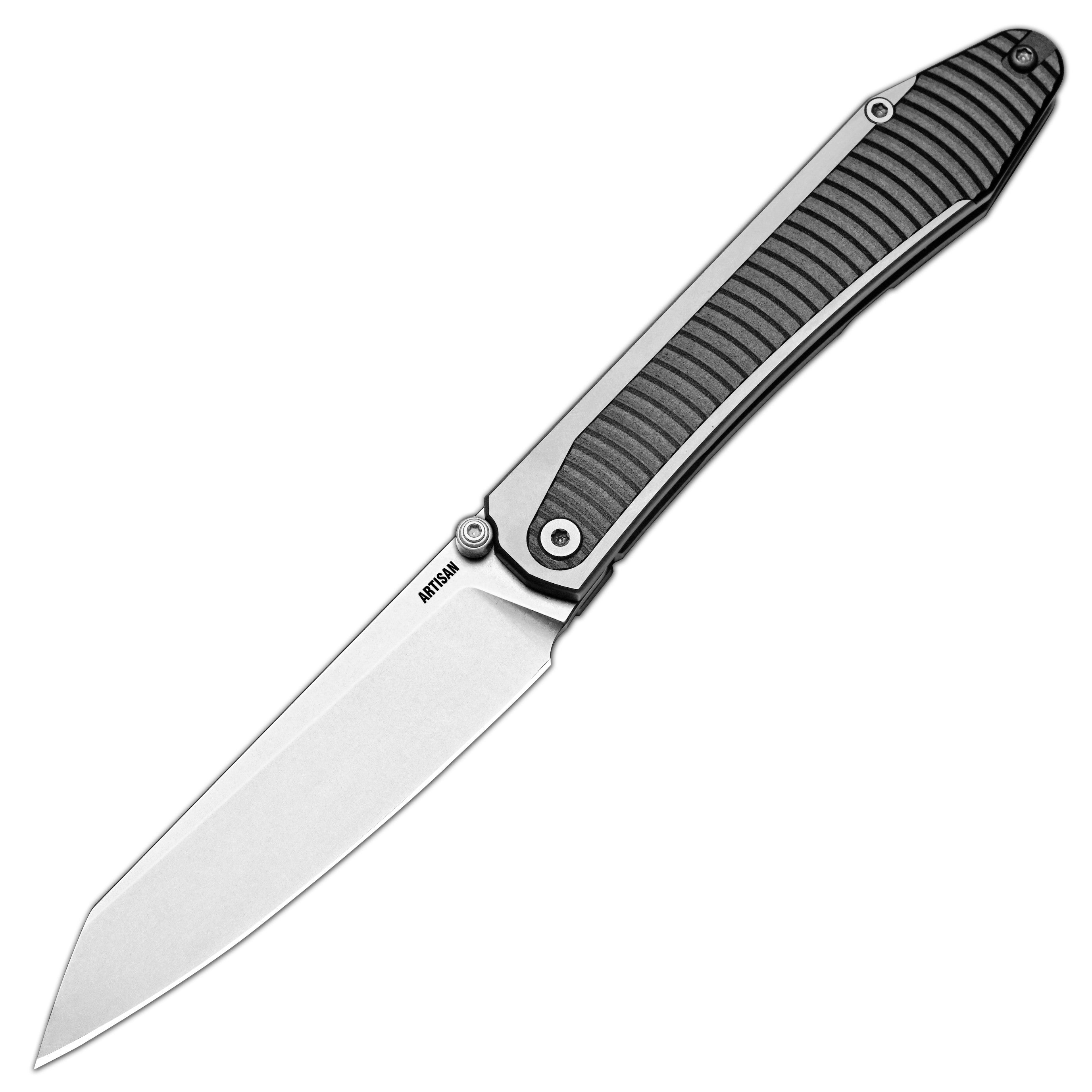 Artisan Cutlery Trust 1886G-GY folding knife with S35VN steel blade