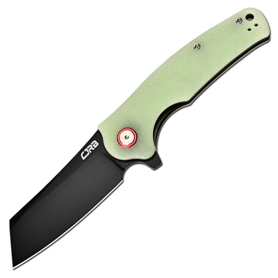 CJRB Crag J1904-BGD folding knife with black PVD AR-RPM9 blade