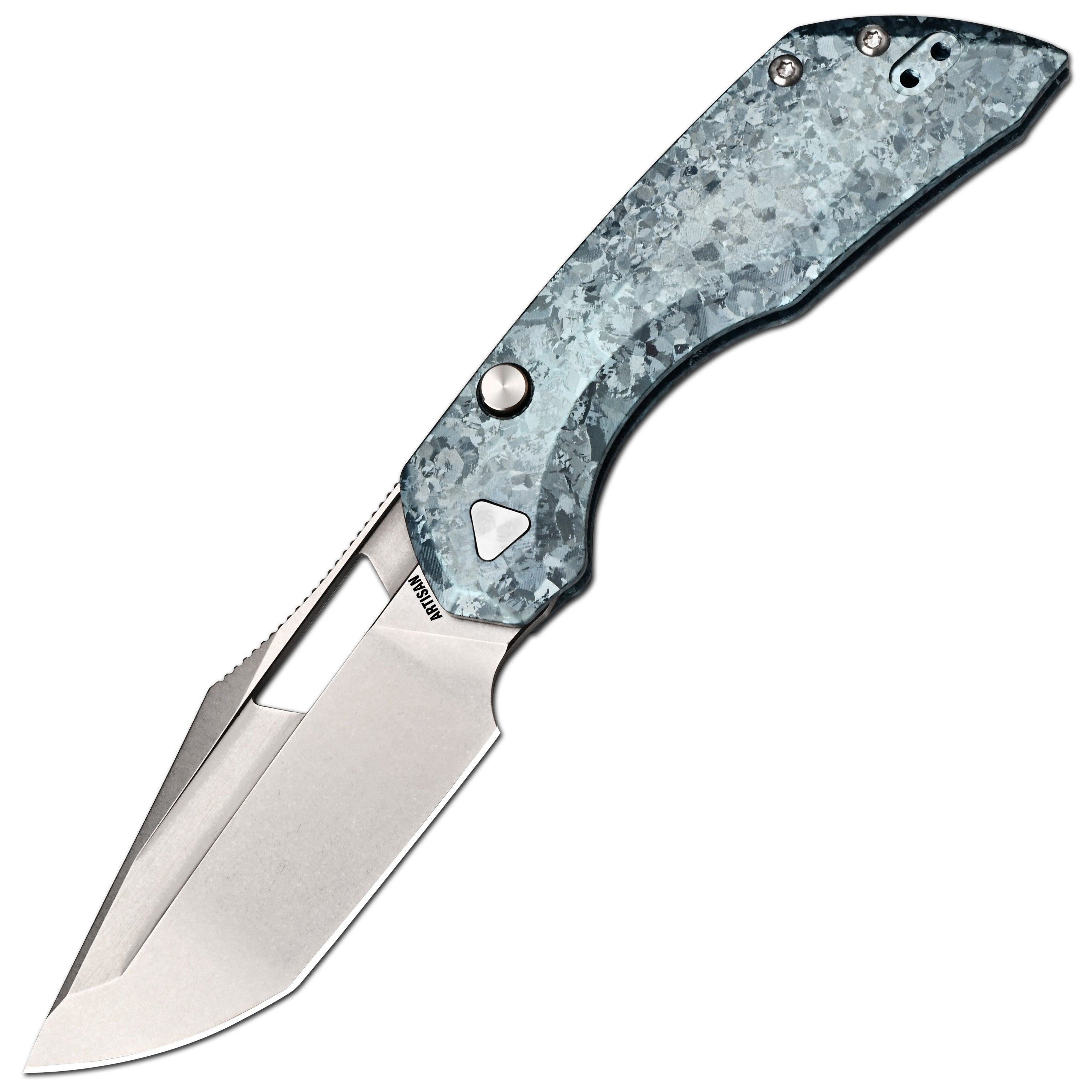 Artisan Cutlery Mousebird 1889G-CBU folding knife with S35VN steel blade