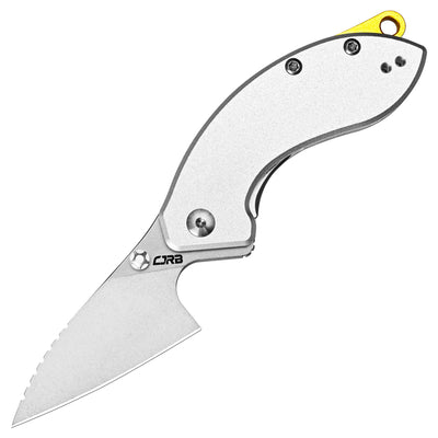 CJRB Spud J1971-GY folding knife with 2.34-inch AR-RPM9 stone wash blade