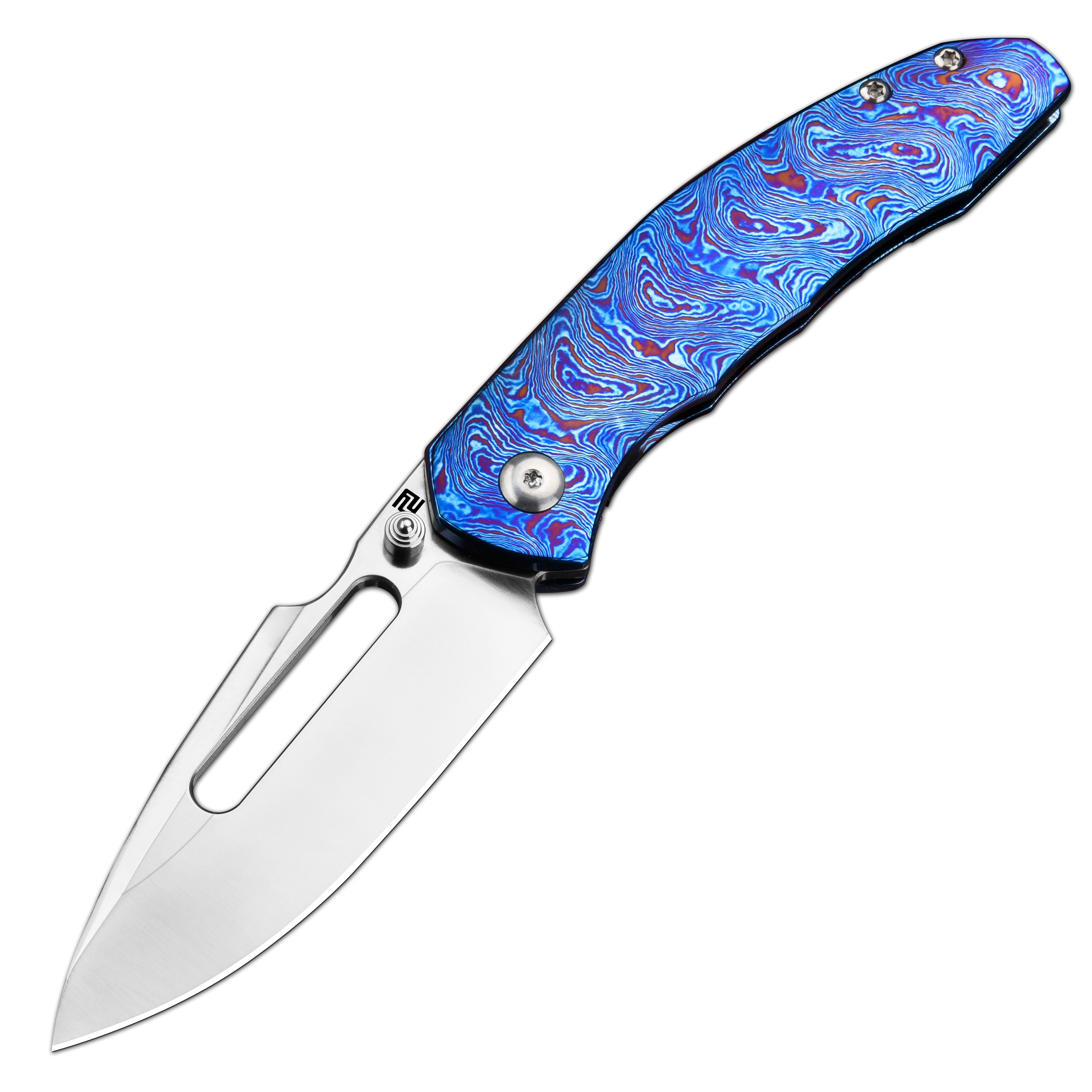 Artisan Cutlery Full Dress Boa Boa folding knife with premium steel blade
