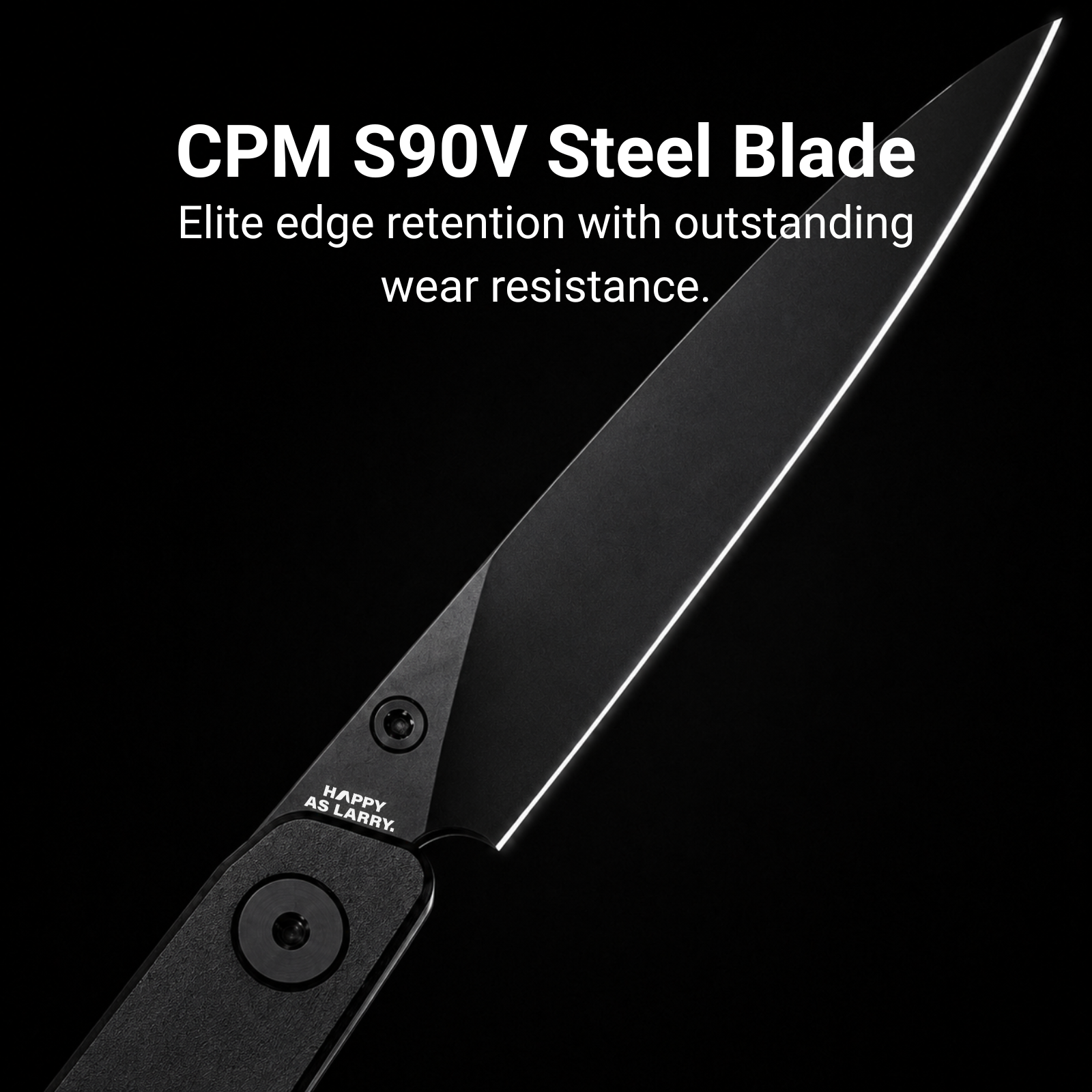 CJRB Lanky J1965G-BBK folding knife with steel handle