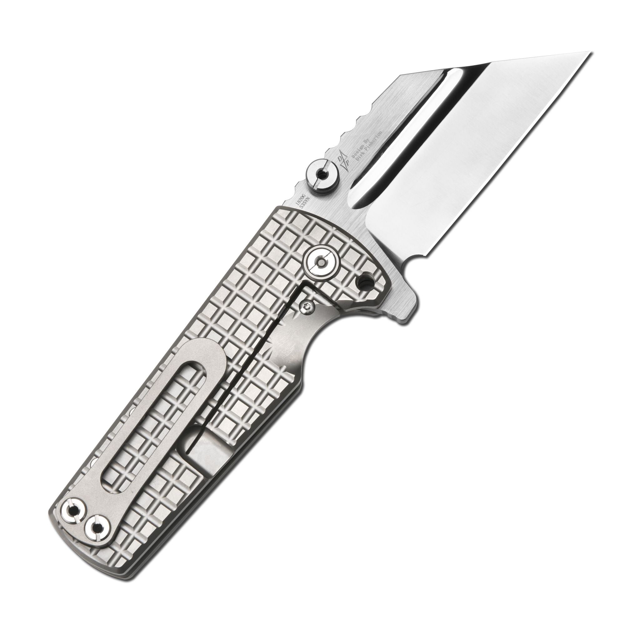 Artisan Cutlery Proponent 1820G blade detail