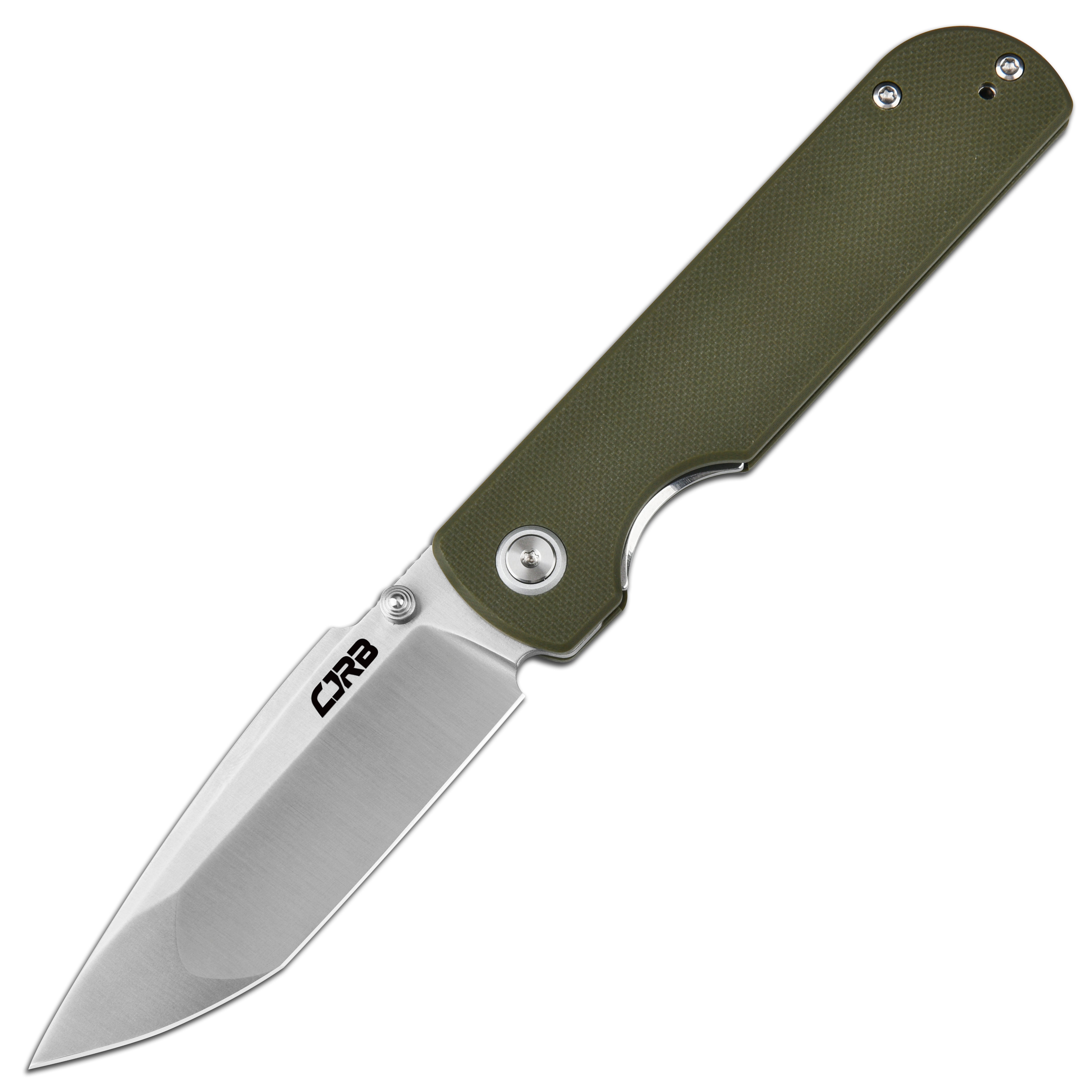 CJRB Nova J1937-GN folding knife with AR-RPM9 sand polish blade