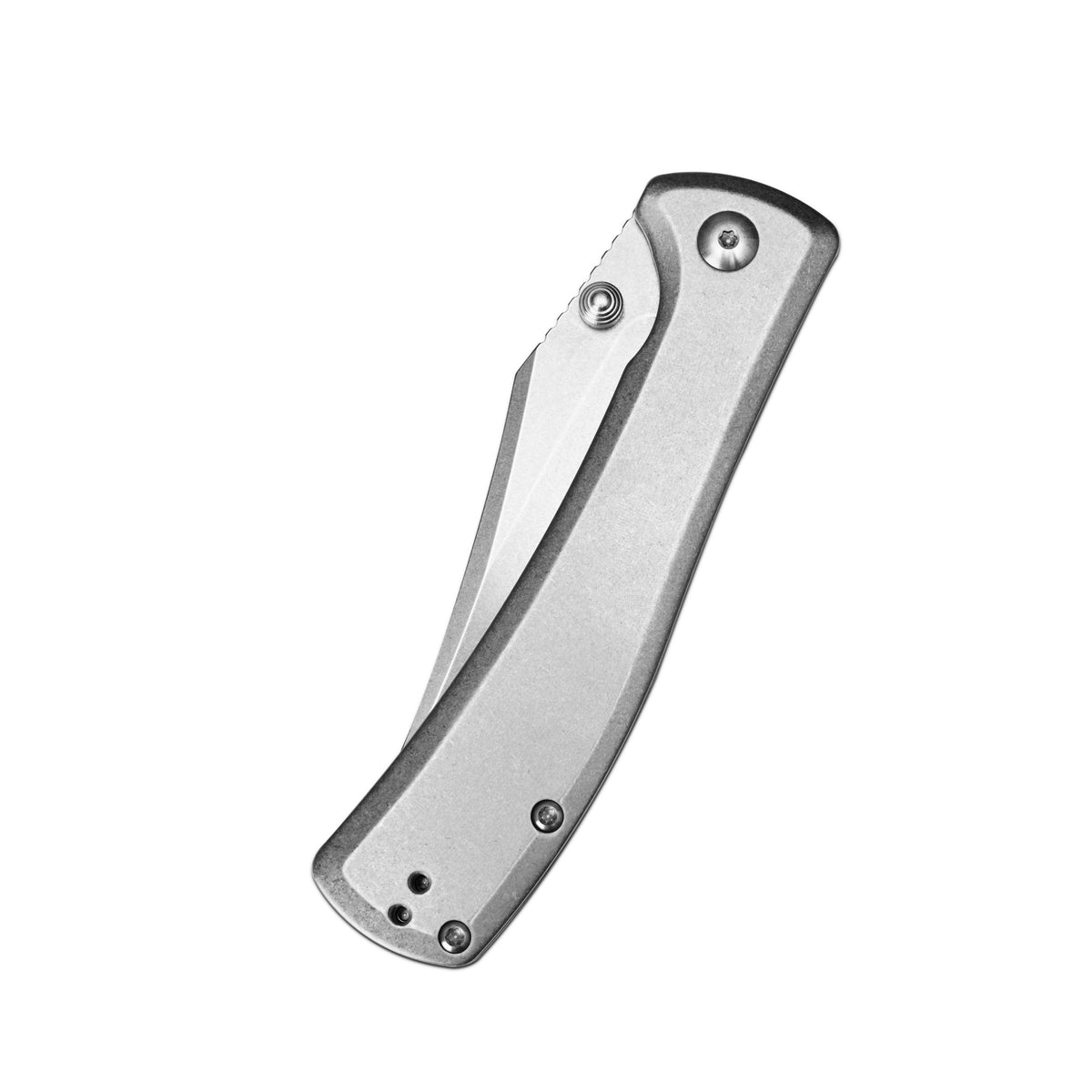 Artisan Cutlery Santee Thumb Stud & Frame Lock Folding Knife Steel Handle (3.54'' N690 Steel Stone Wash Blade) 1888P-ST
