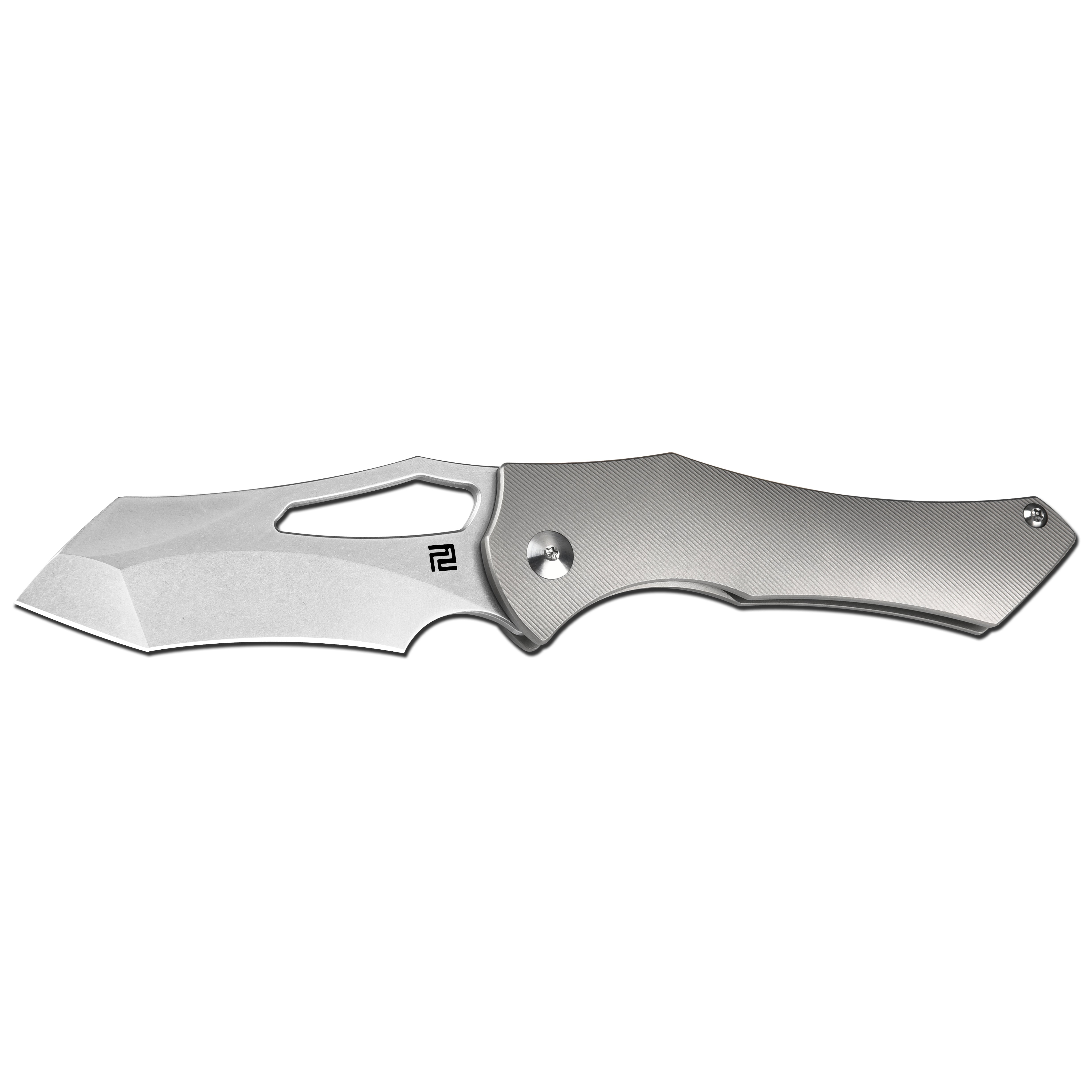 Artisan Cutlery Baskin 1853G folding knife detail view