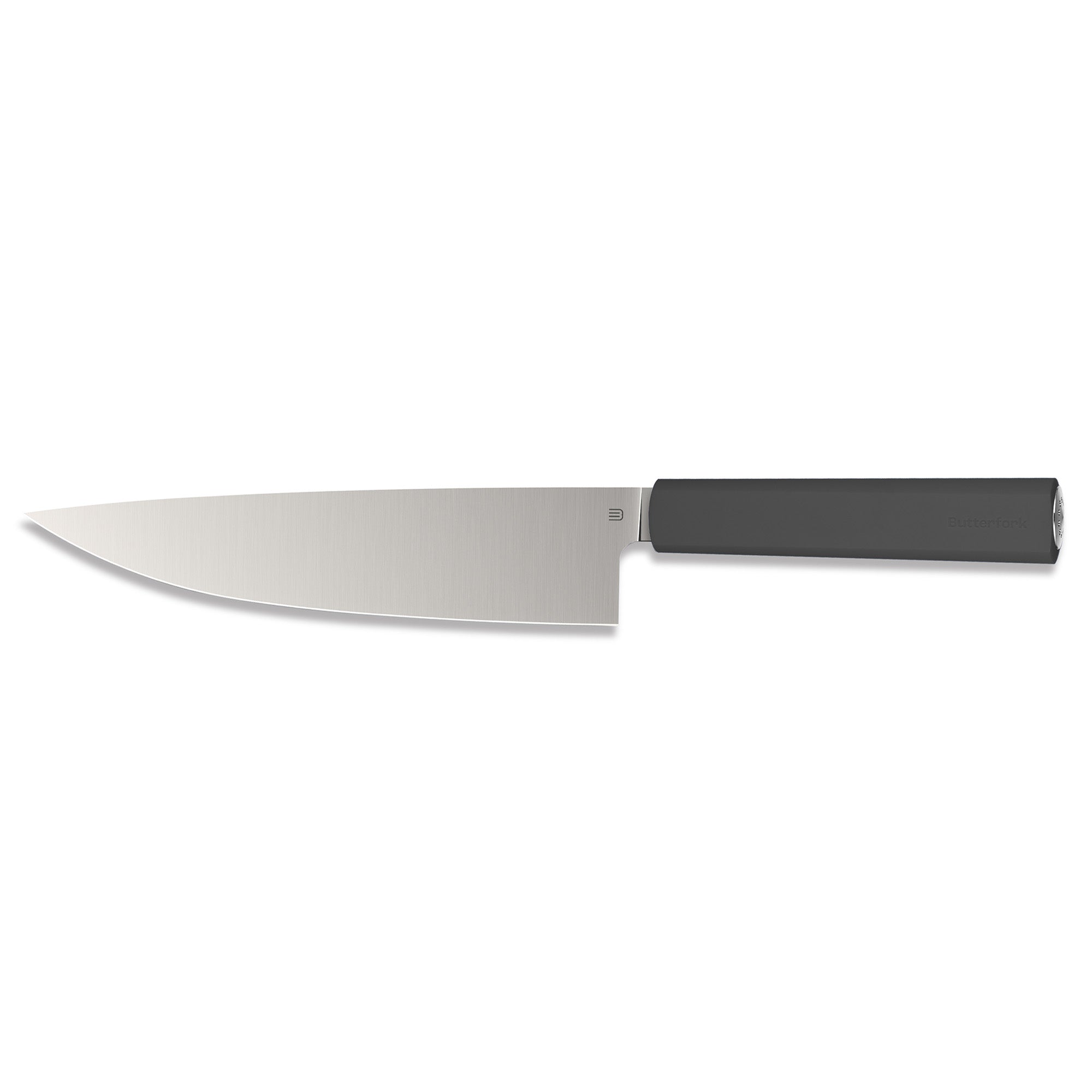 Butterfork Purest 8" chef knife with 8-inch AR-RPM9 blade