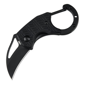 CJRB Anansi J1964-BBK folding knife with AR-RPM9 black PVD blade