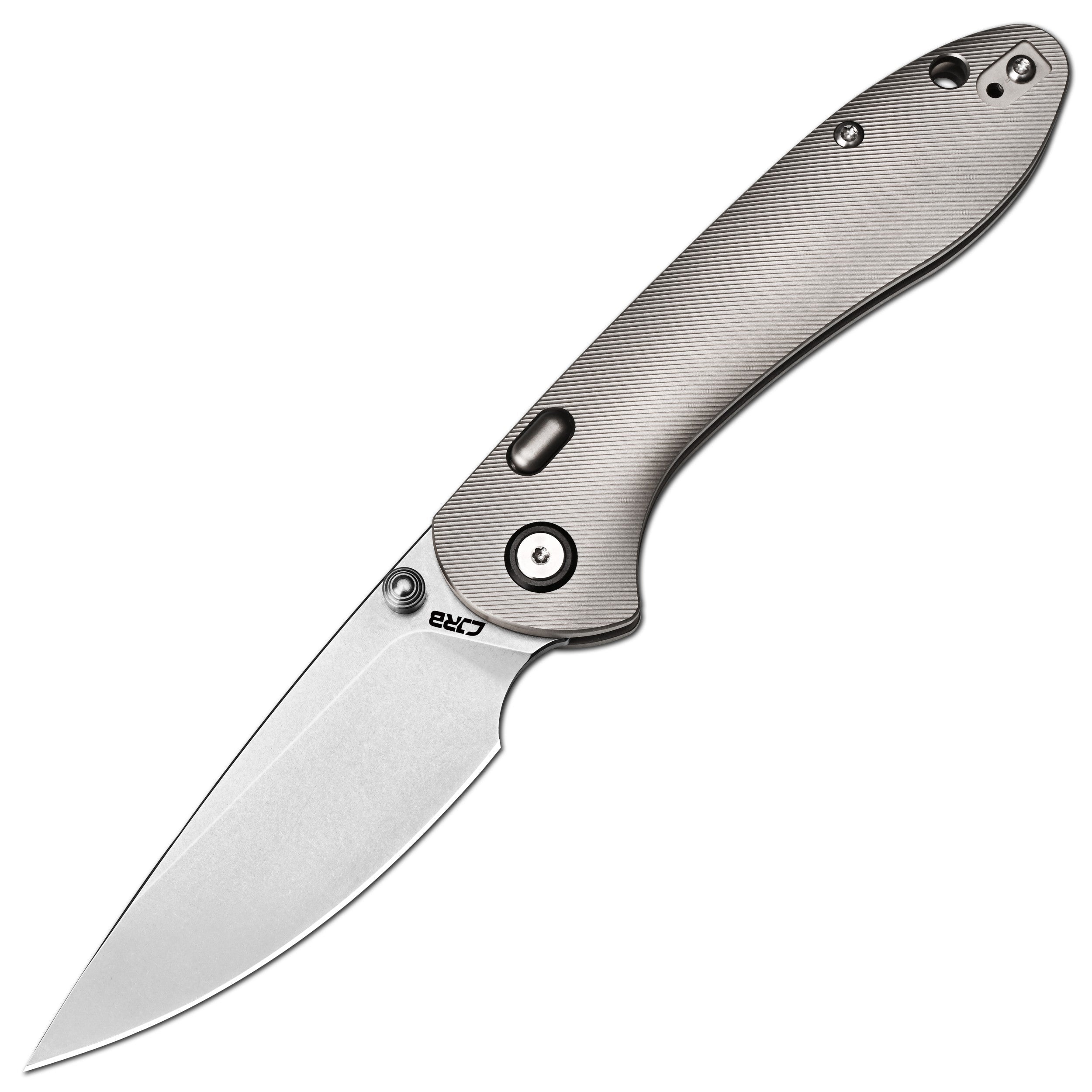 Building the Feldspar: Contoured folding knife with steel blade