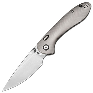 Building the Feldspar: Contoured folding knife with steel blade