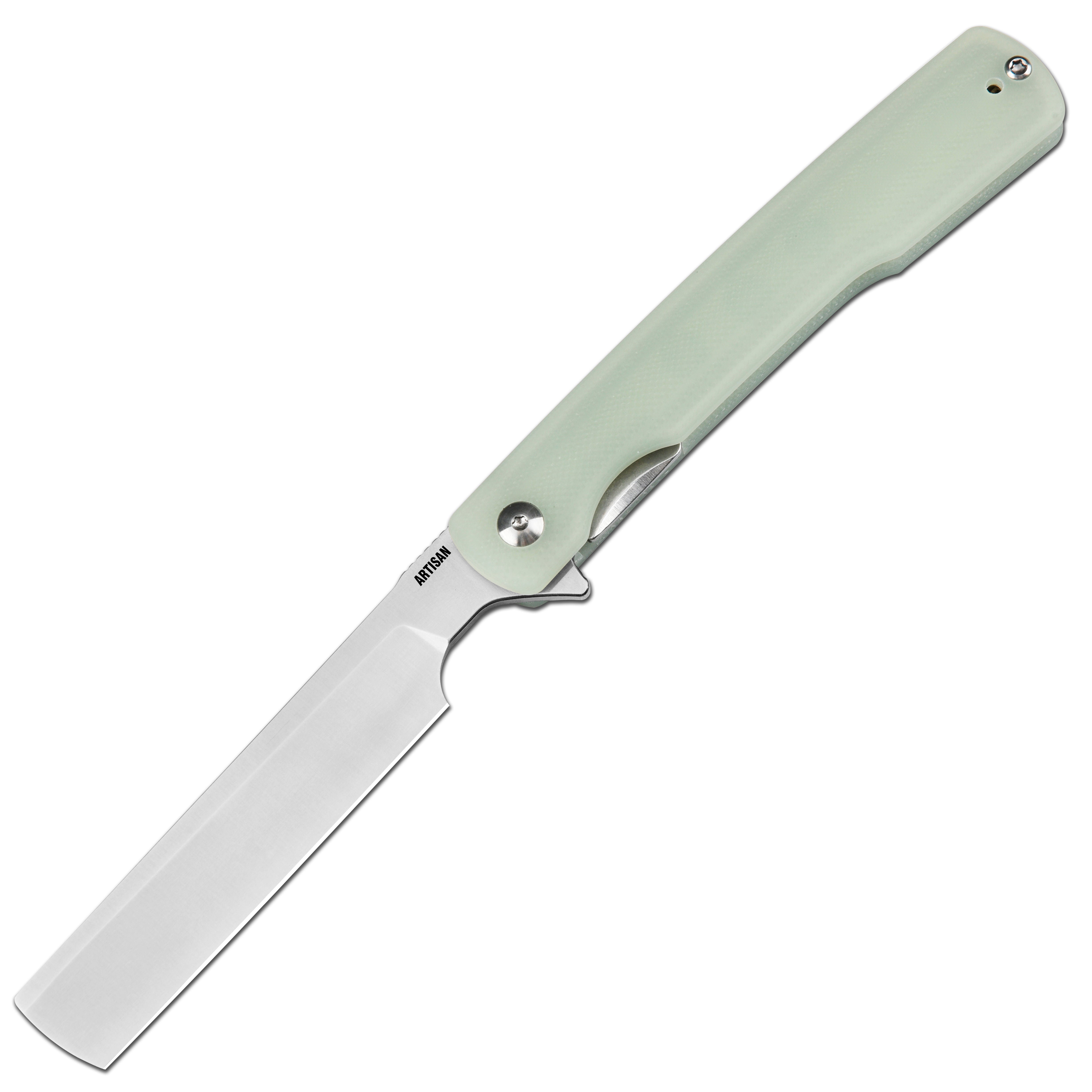 Artisan Cutlery Orthodox V2 1883P-NTG folding knife with AR-RPM9 steel blade