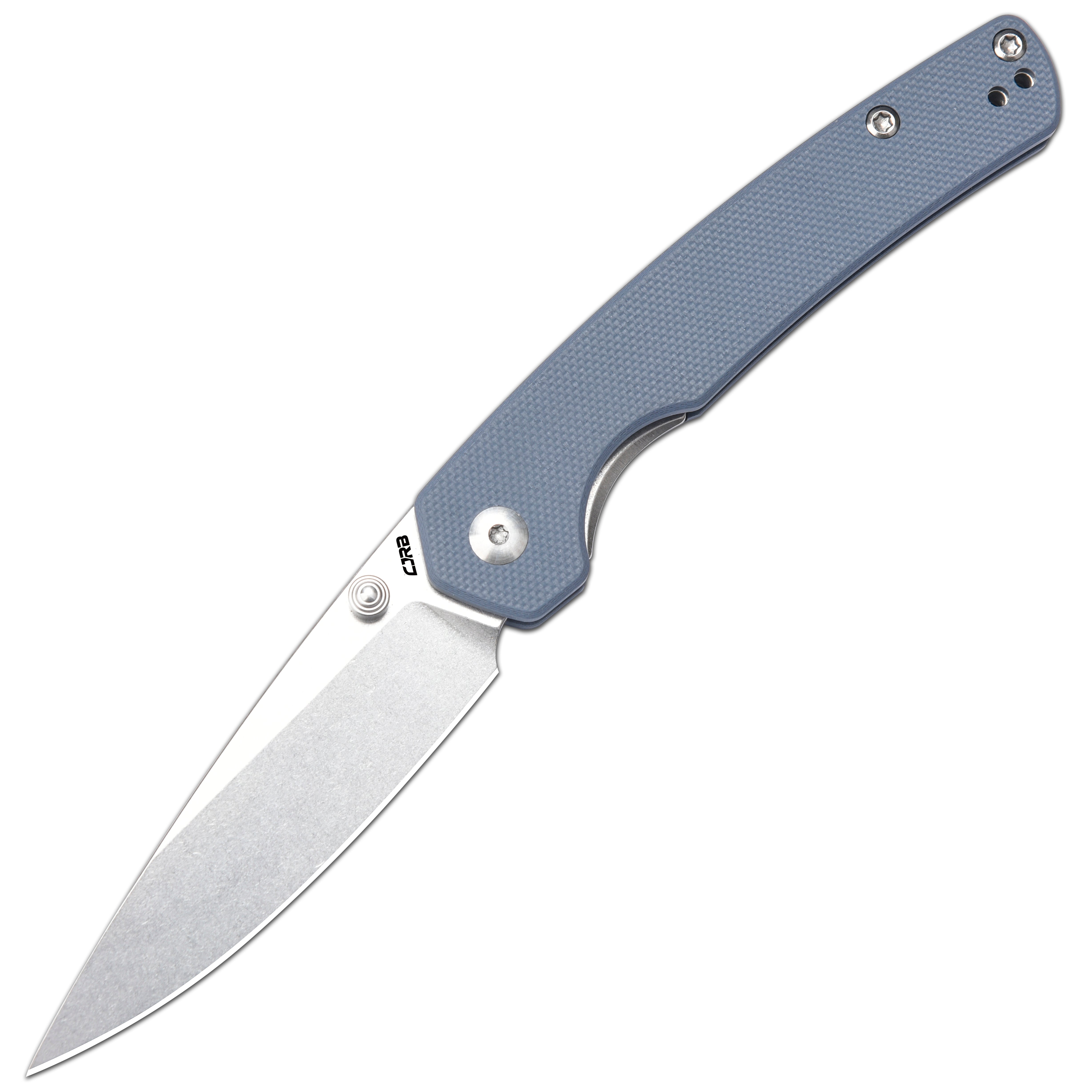 CJRB Kain J1956-GY folding knife with stone wash AR-RPM9 blade