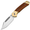 CJRB Bowie Pyrite J1942 folding knife with CPM-S90V blade