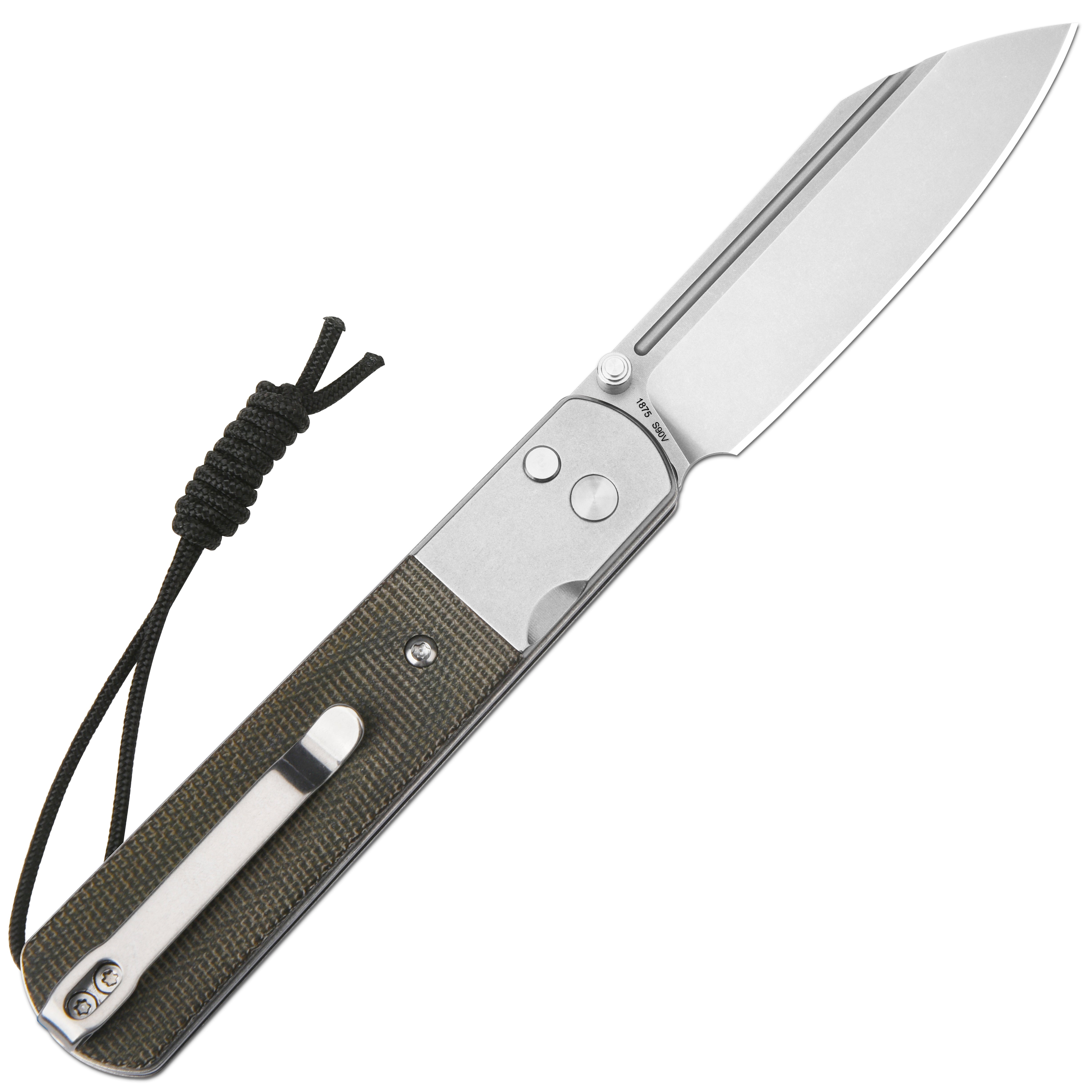 Artisan Cutlery Holm 1875 folding knife with Micarta handle