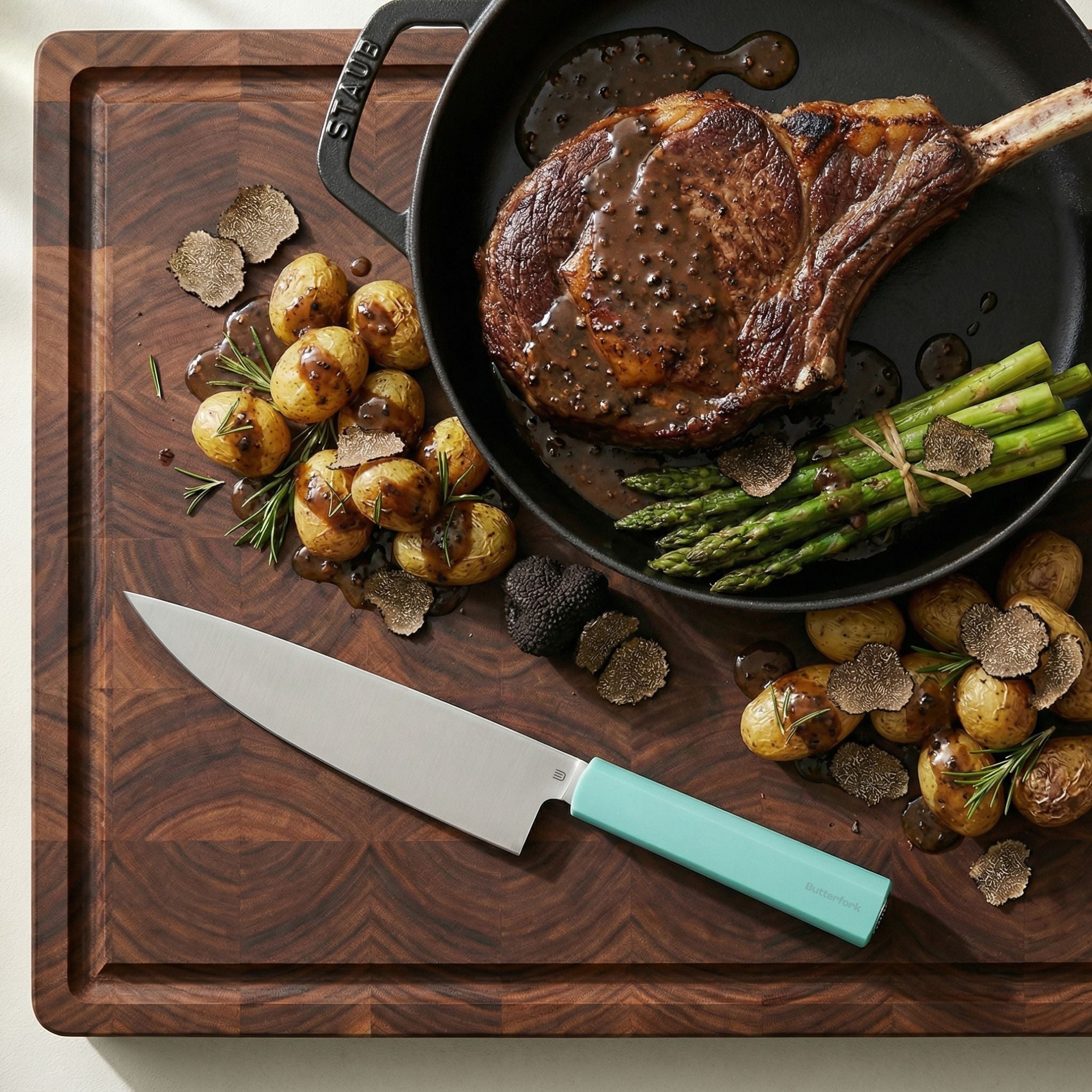 Butterfork Purest 8-Inch knife detail