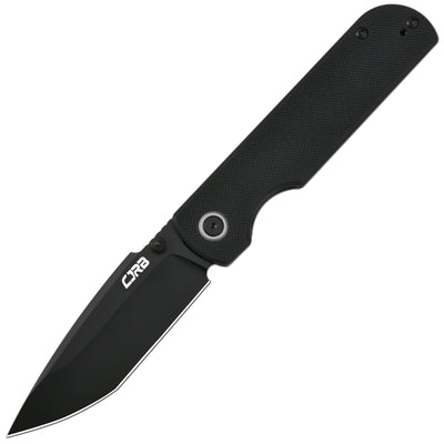 CJRB Nova J1937-BBK folding knife with AR-RPM9 black PVD blade