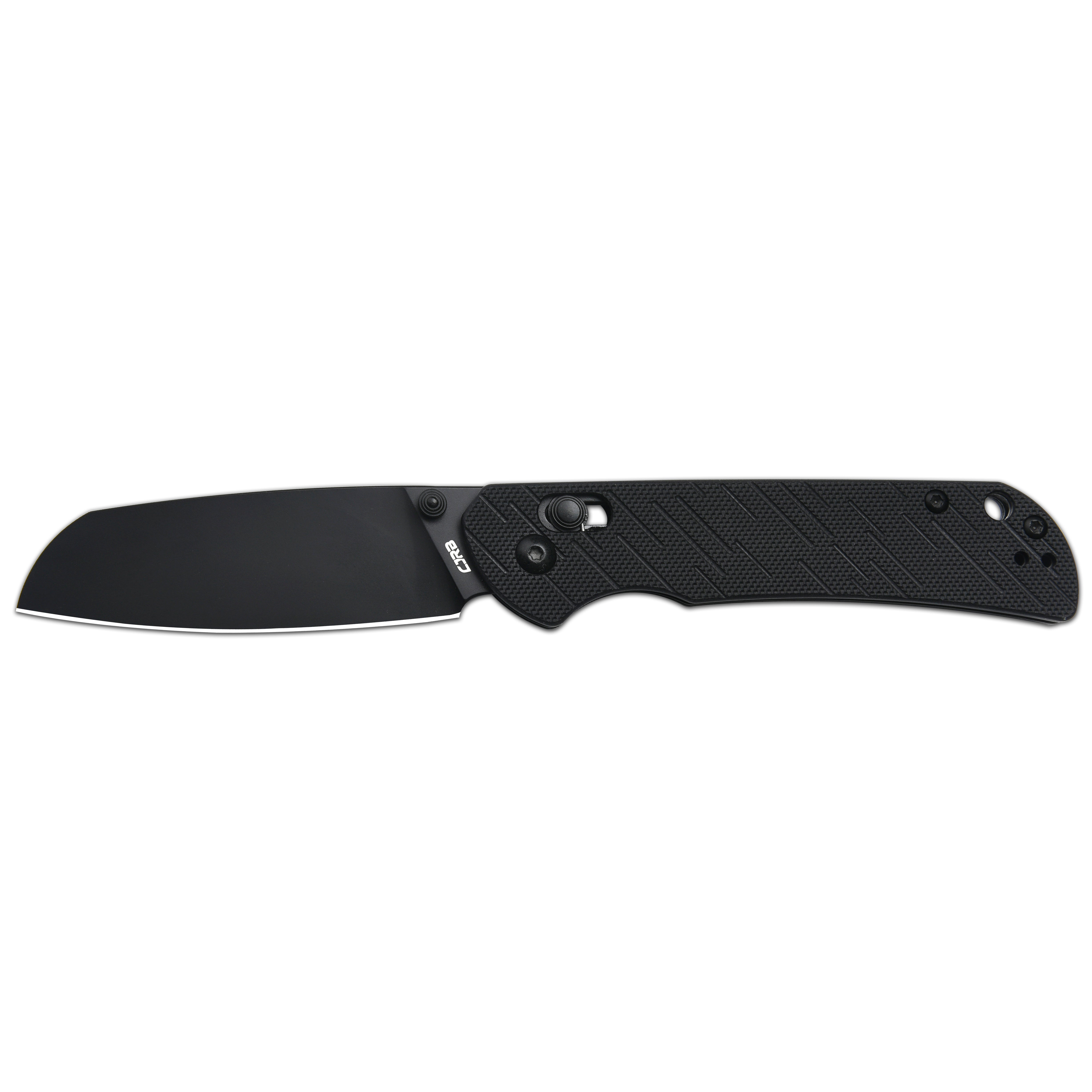 CJRB Lyrid J1953-BBK folding knife side view