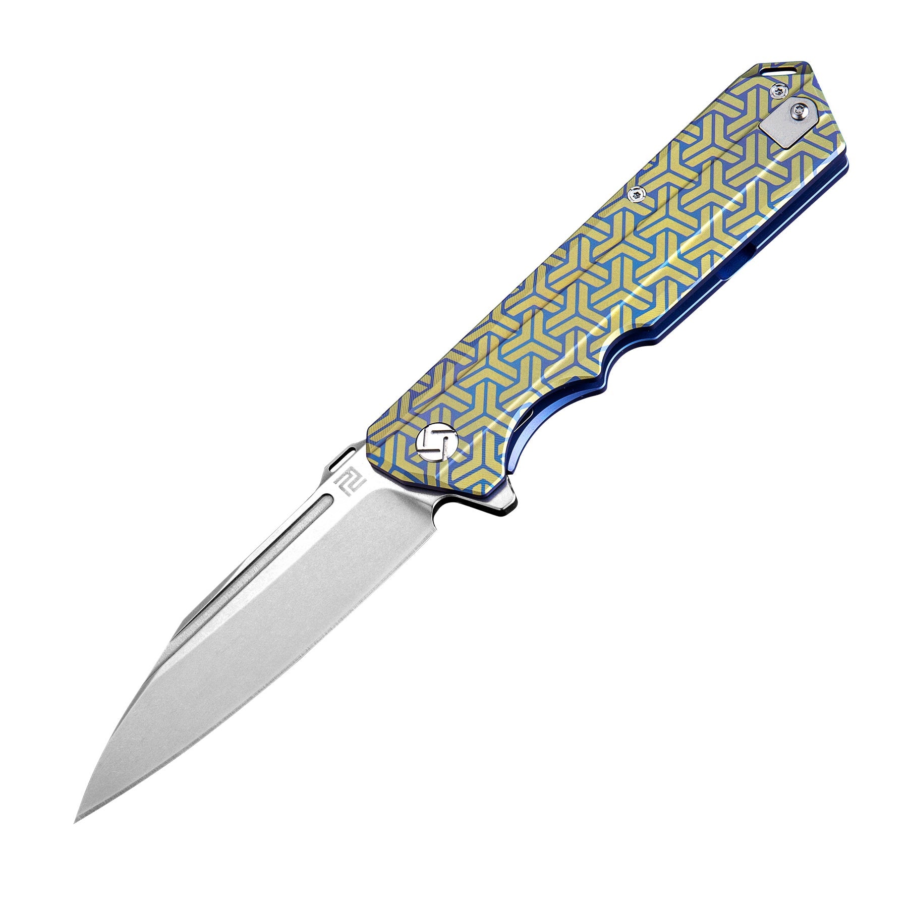 Artisan Cutlery Littoral 1703G folding knife with titanium handle