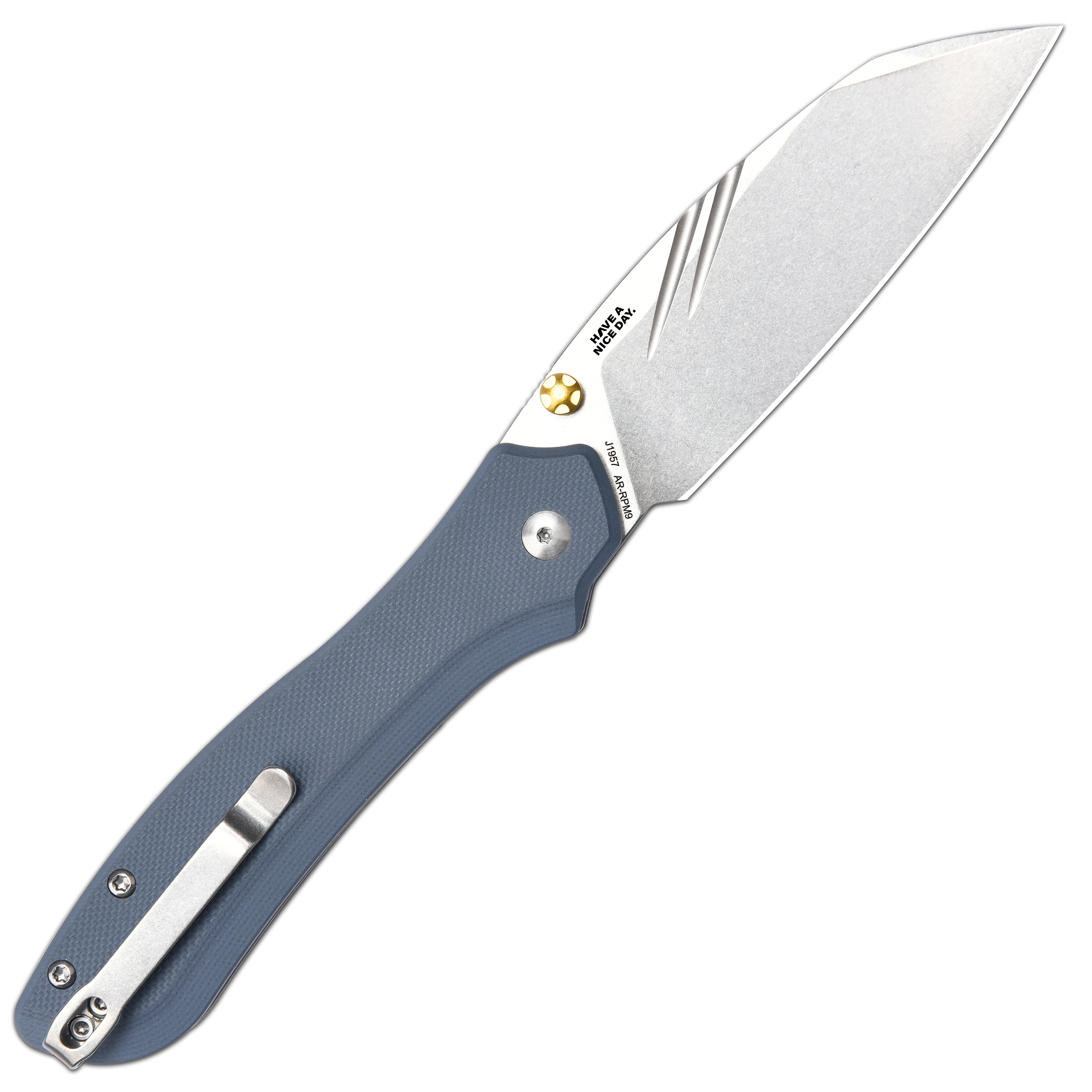 CJRB Fugly J1957-GY blade detail