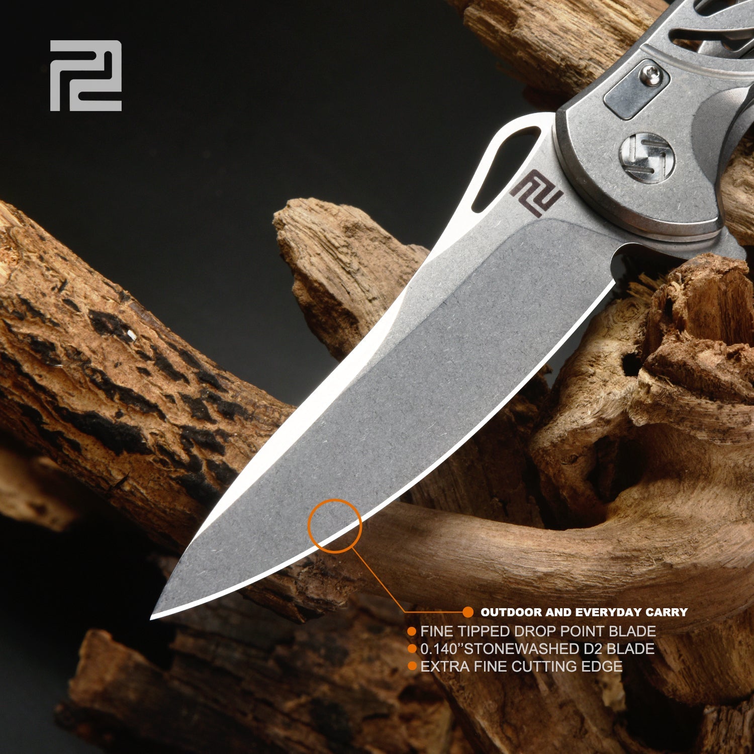 Artisan Cutlery Hoverwing 1801P blade profile