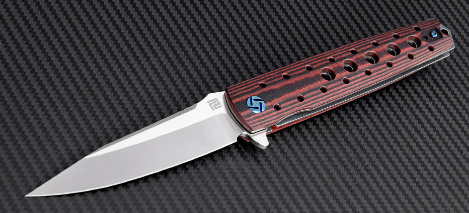 Virgina(ATZ-1807G)S35VN Knife blade detail