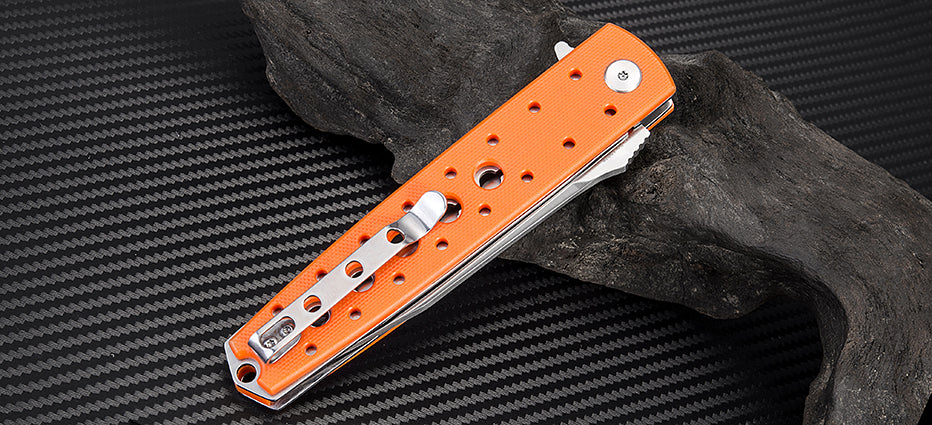 Virgina(ATZ-1807P)G10(Flat) Knife folding knife with G10 handle