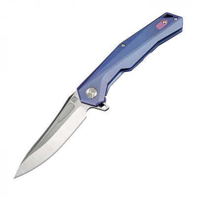 Zumwalt(ATZ-1808G)S35VN Blue folding knife with S35VN blade