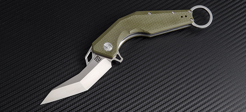 Artisan Cutlery Cobra 1811P blade detail