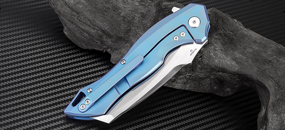 Artisan Cutlery Eagle 1816G folding knife side view
