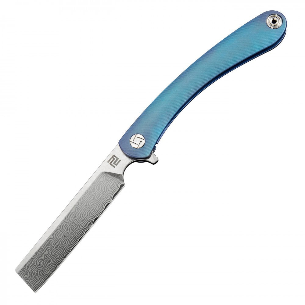 Artisan Cutlery Orthodox 1817GD folding knife with titanium handle