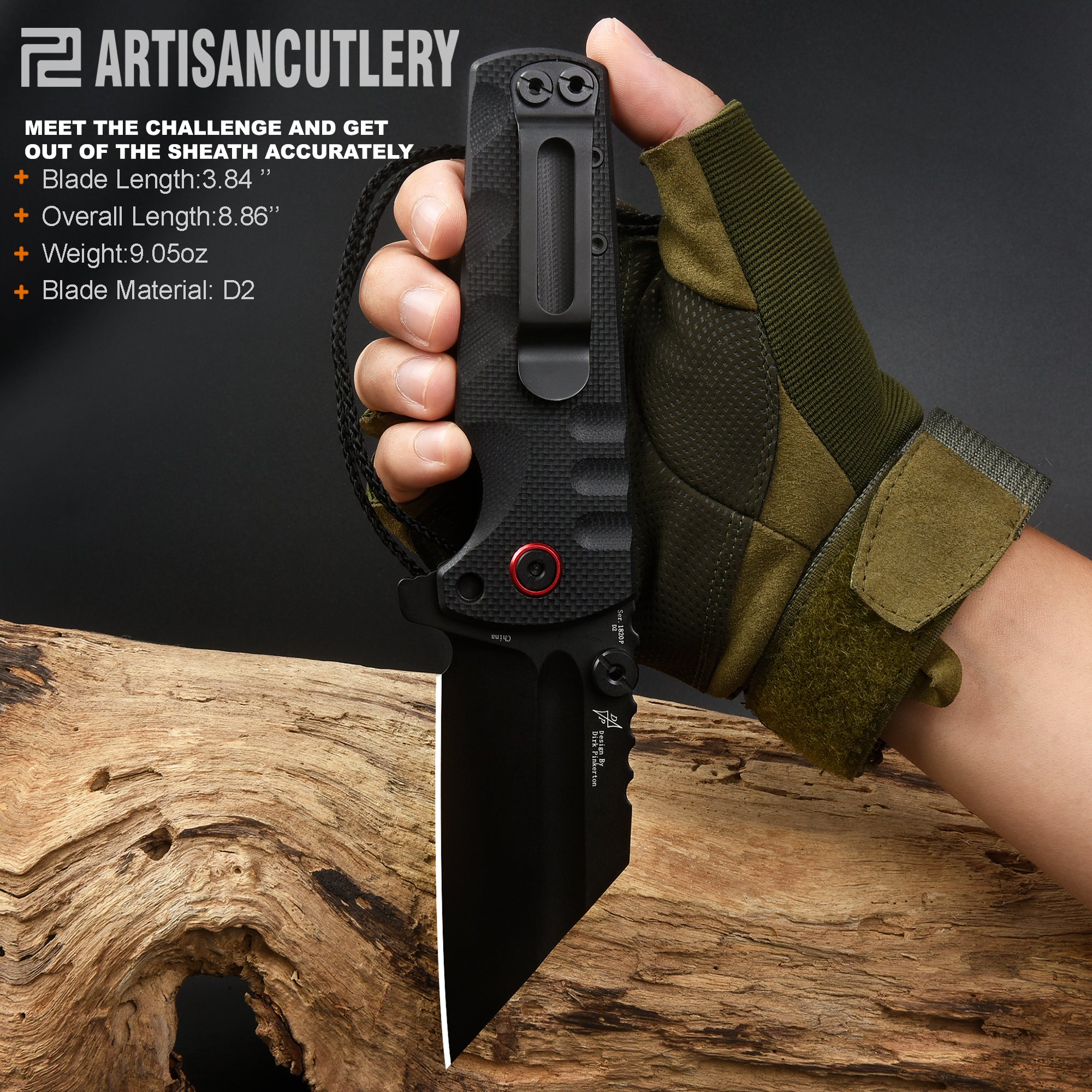 Artisan Cutlery Proponent 1820P folding knife product image