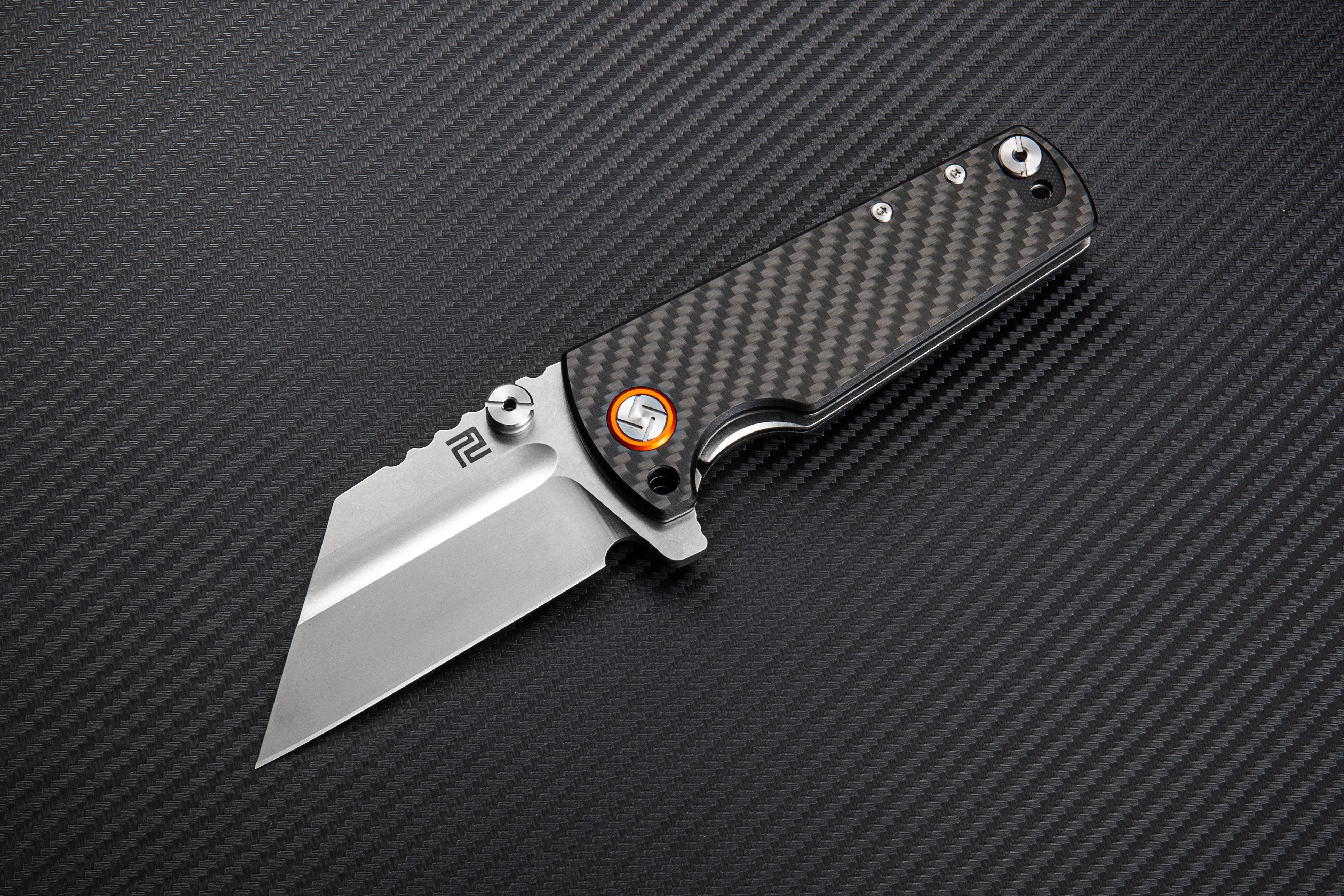 Artisan Cutlery Proponent 1820P handle detail