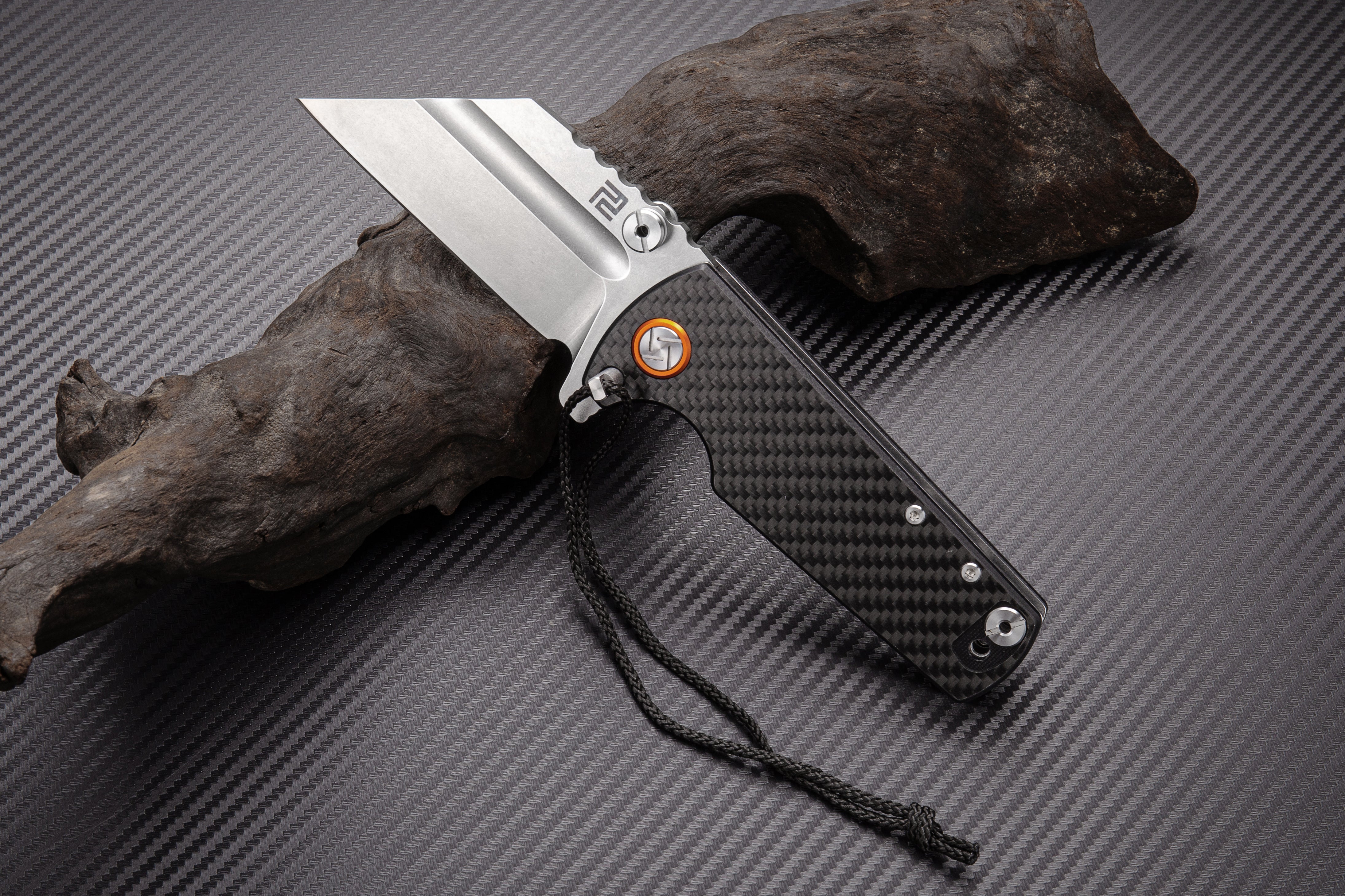 Artisan Cutlery Proponent 1820P folding knife with carbon fiber handle