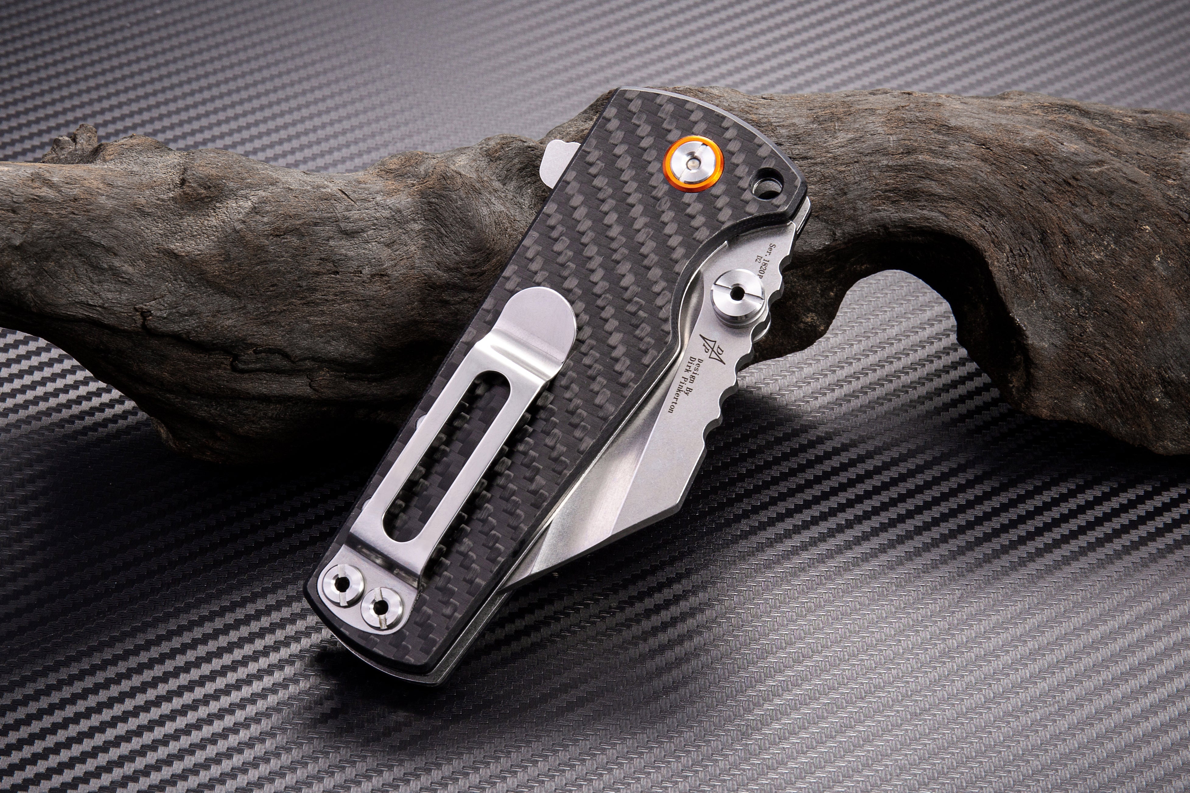 Artisan Cutlery Proponent 1820P blade detail