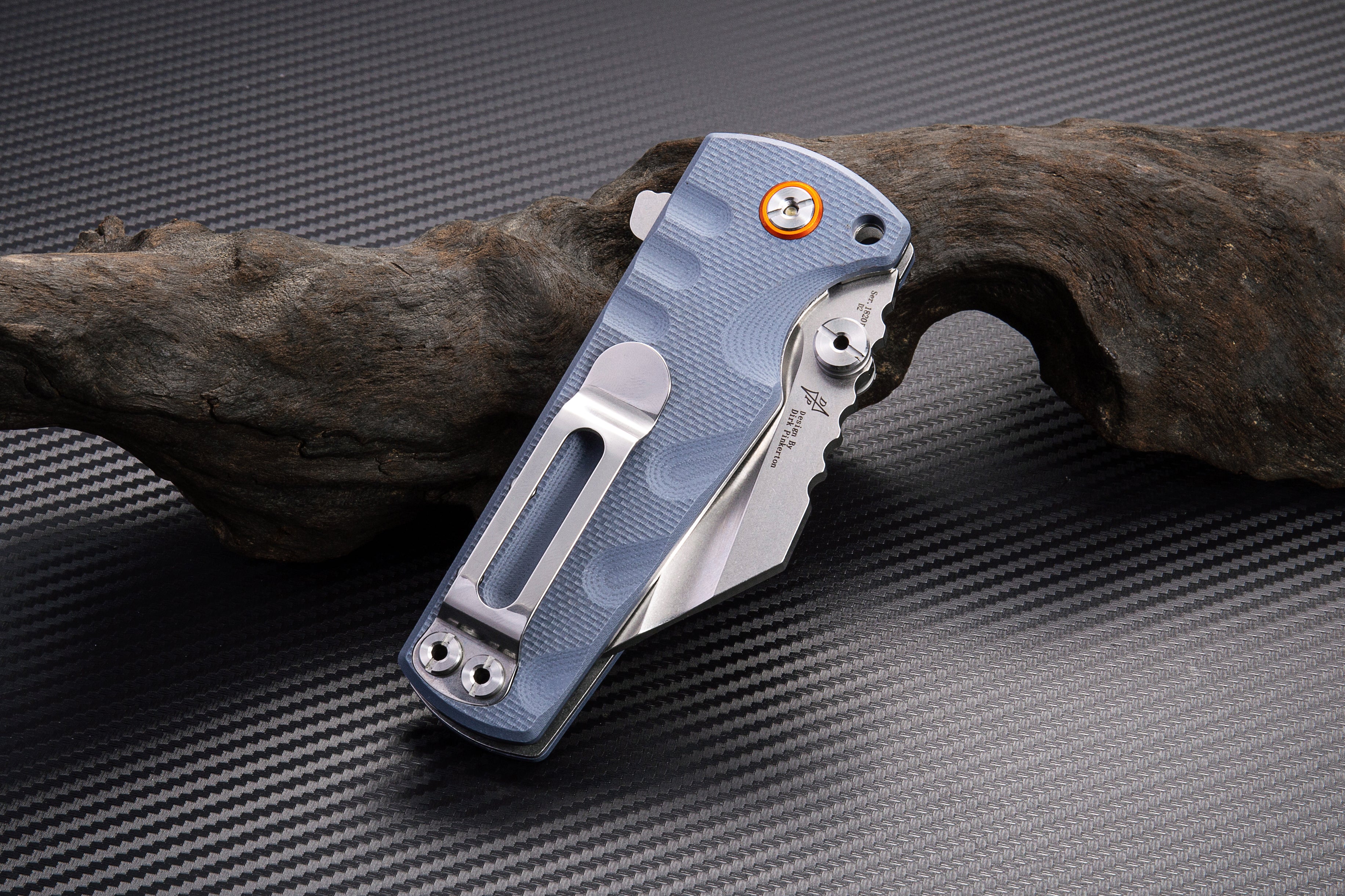 Artisan Cutlery Proponent 1820P blade detail