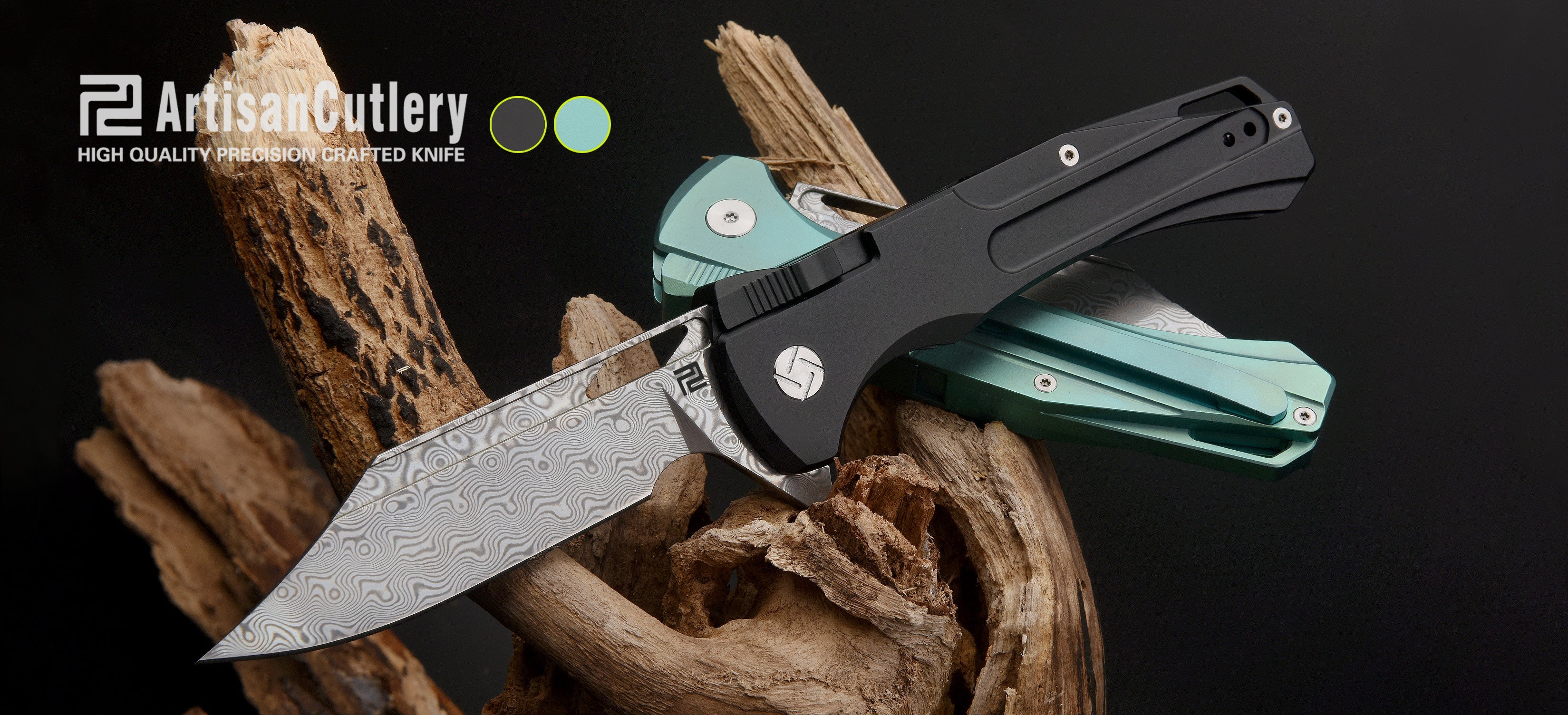 Artisan Cutlery Blowback 1822GD blade profile