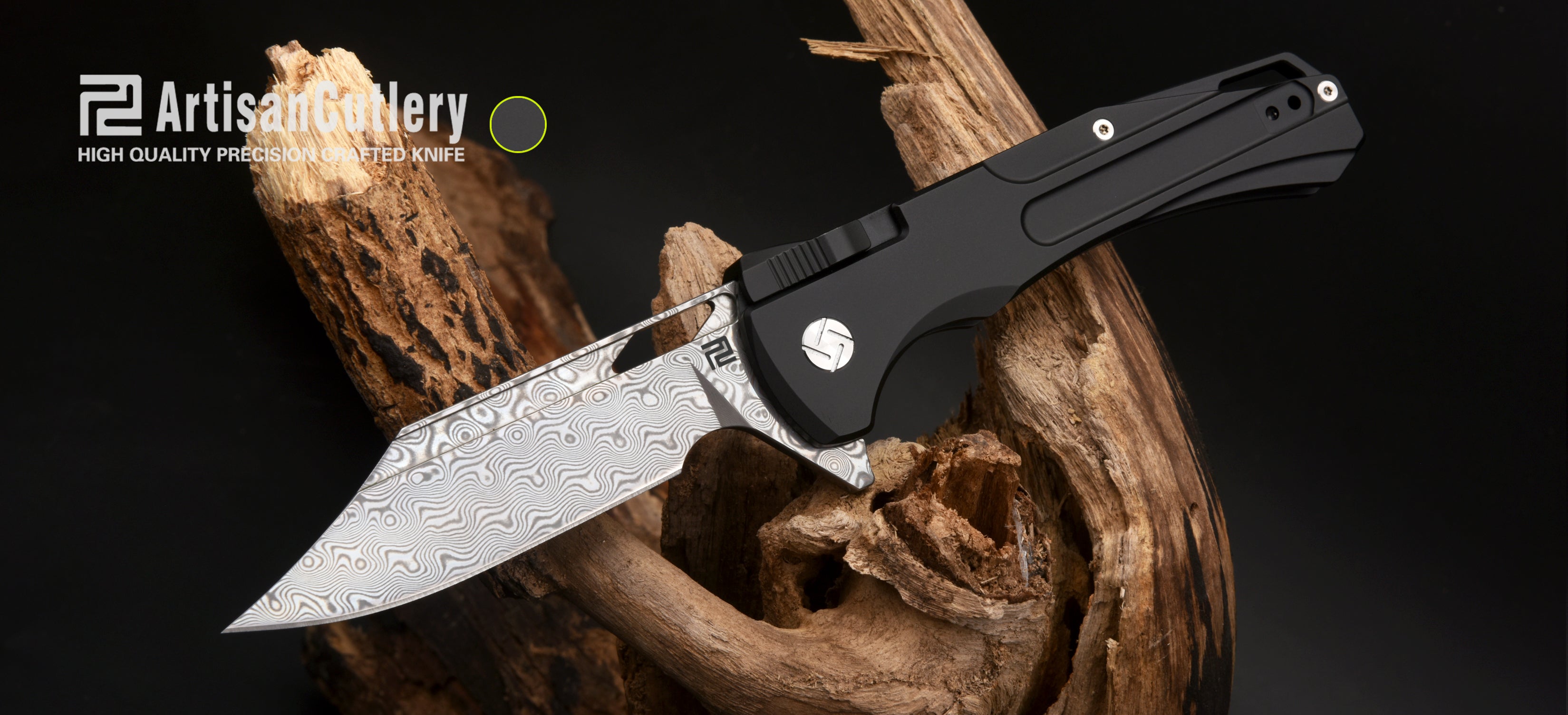 Artisan Cutlery Blowback 1822GD folding knife product image