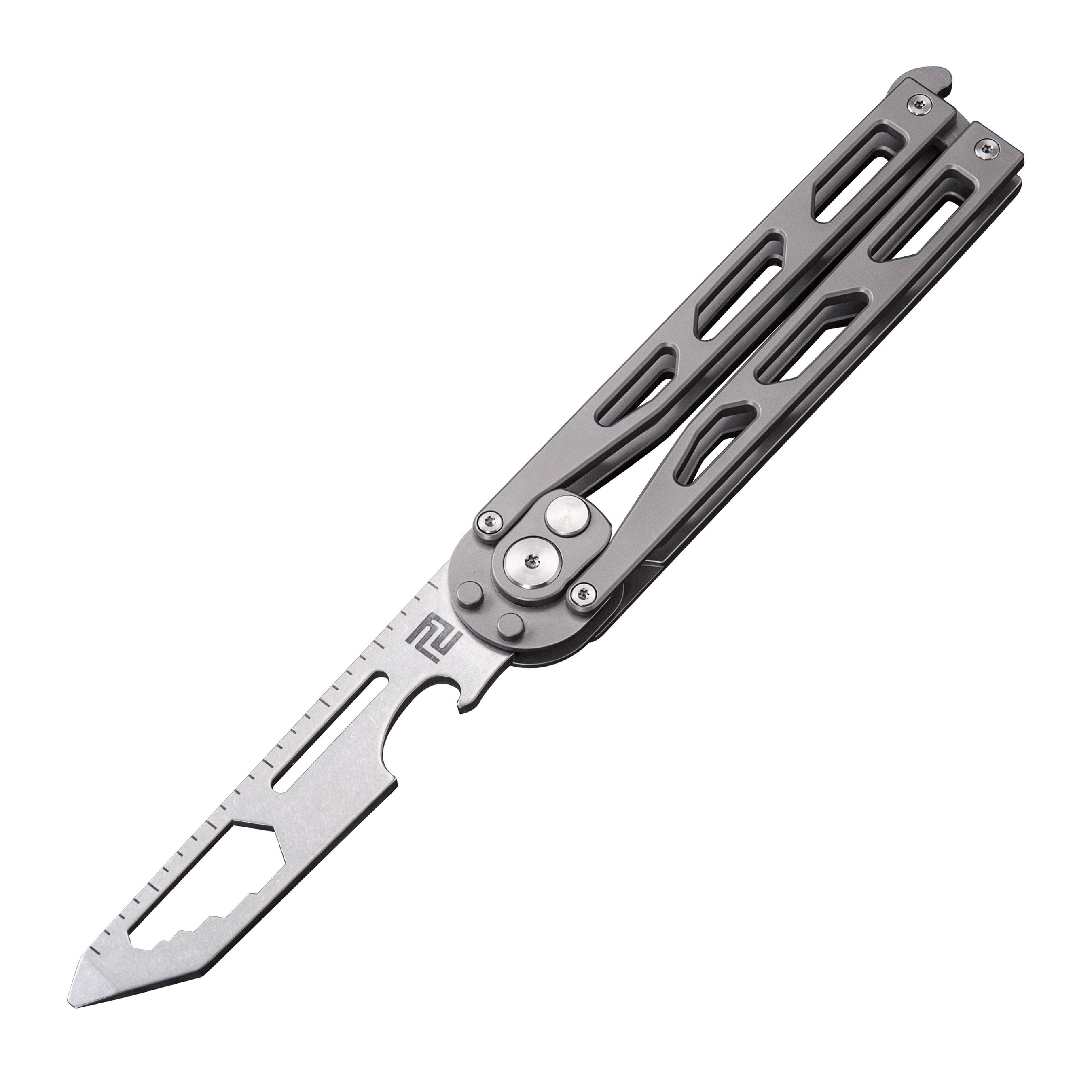 Kinetic-Tool(ATZ-1823GS)Titanium Knife folding knife with steel blade