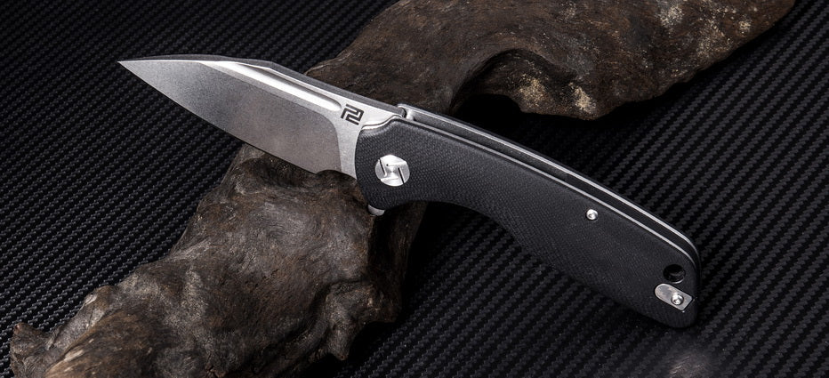 Wren(ATZ-1825P)G10(Curve) Knife blade detail