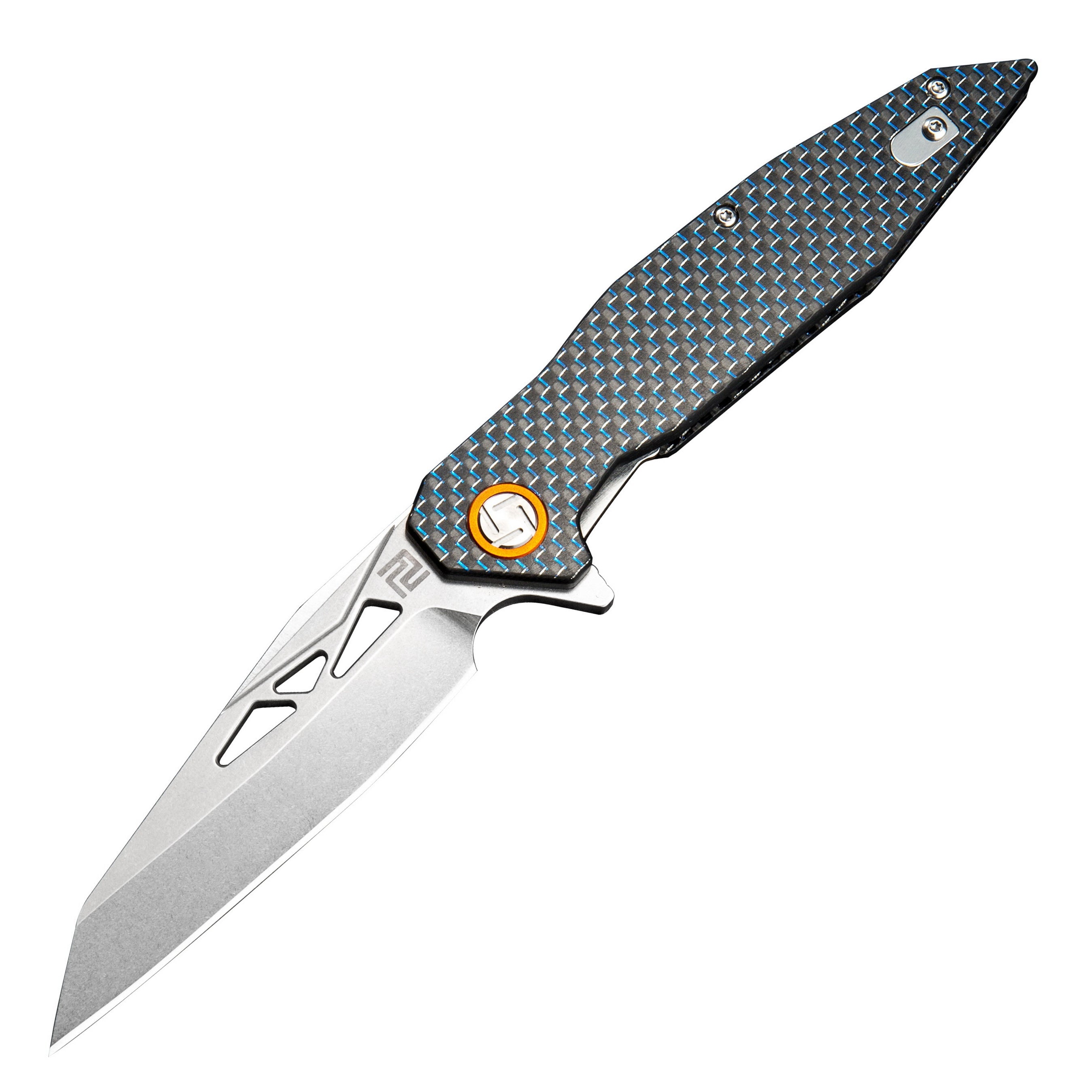 Artisan Cutlery Cygnus 1827P folding knife with D2 blade