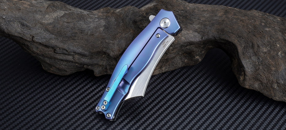 Artisan Cutlery Corsair 1828G folding knife side view